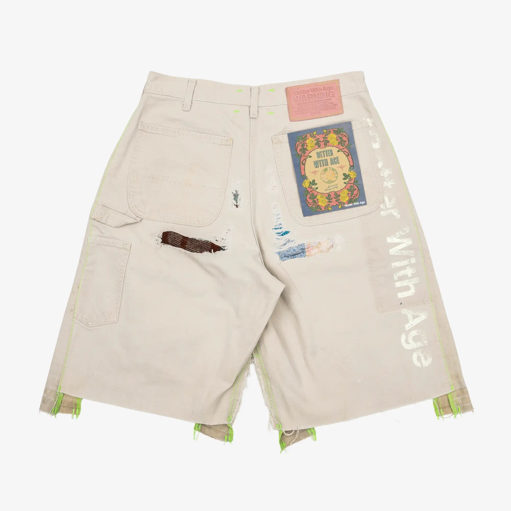 Better With Age Repair Double - Wide Carpenter Shorts Multi - 4