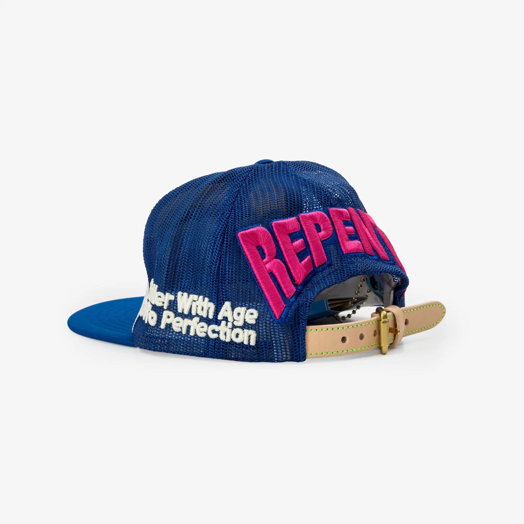Better With Age Repent! Vintage Hat Blue - 3