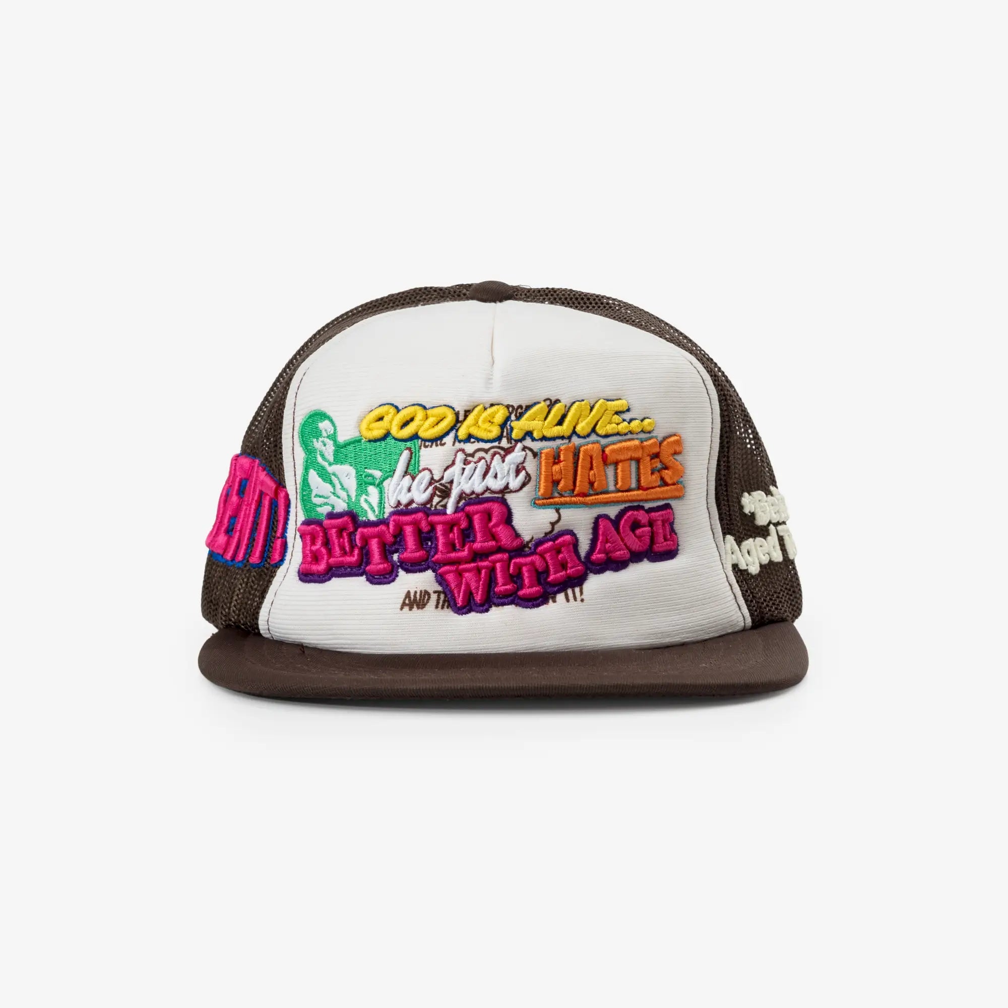 Better With Age Repent! Vintage Hat Brown - 7
