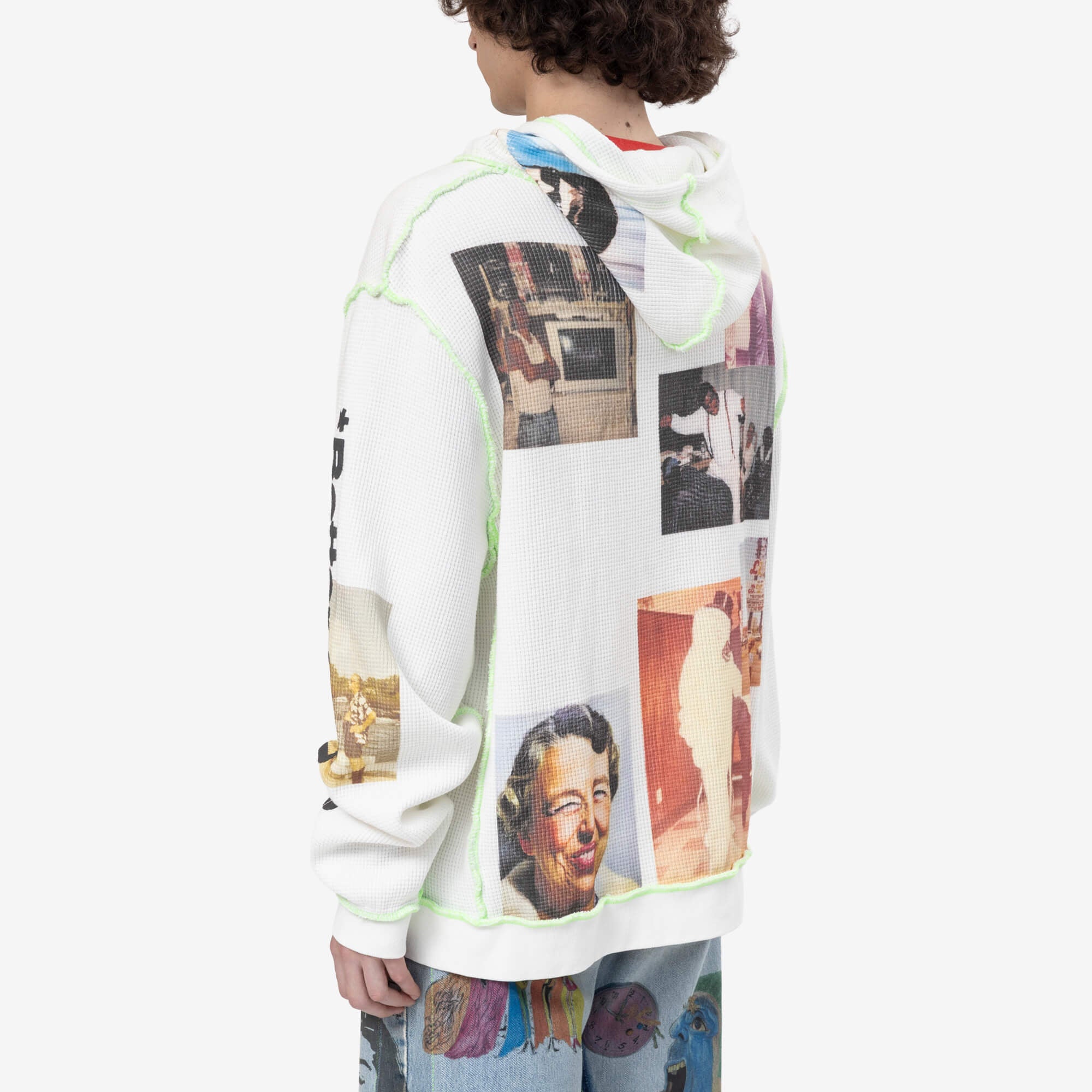 Better With Age Ricky Waffle Zip Hoody White - 9