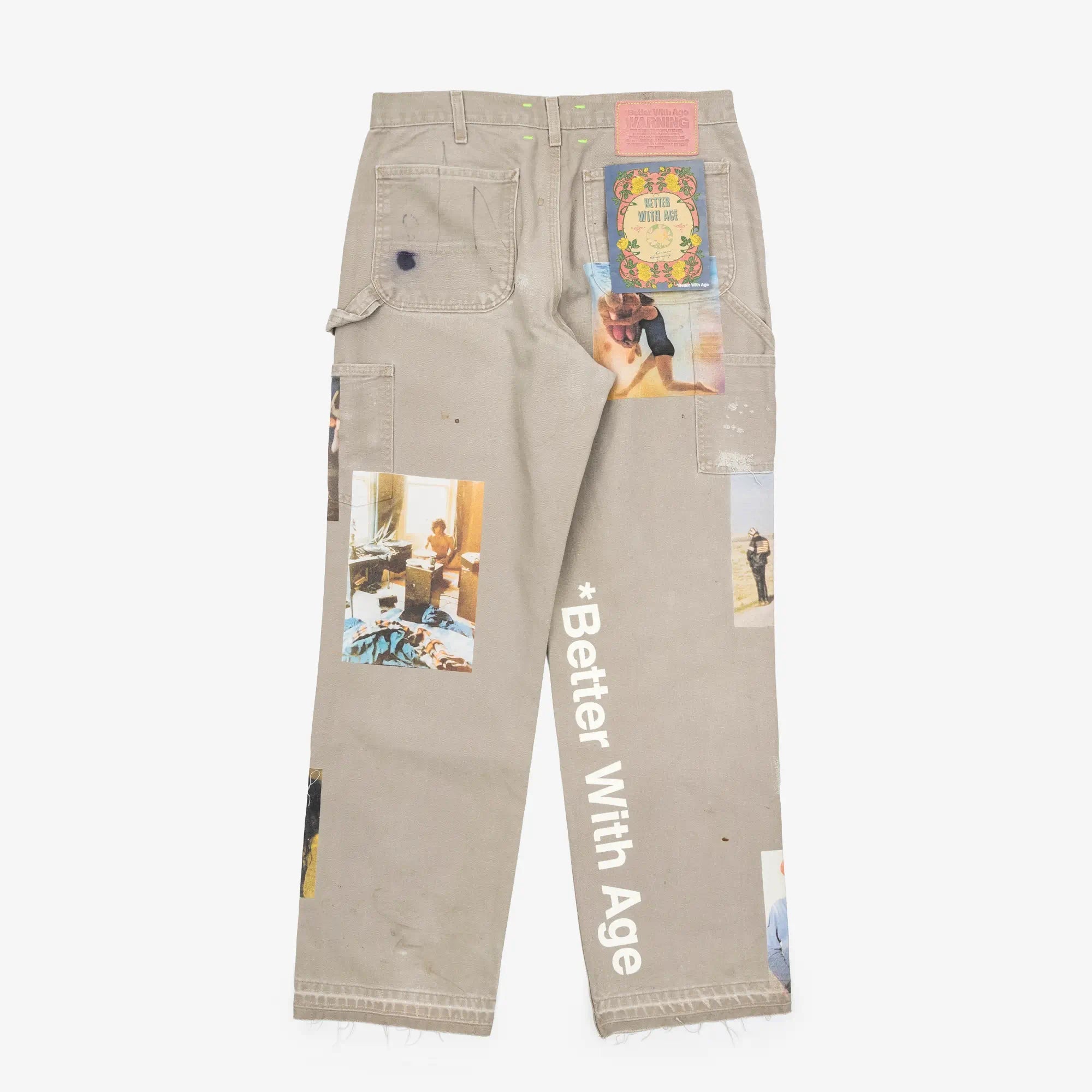 Better With Age Tabloid Carpenter Trousers Multi - 5