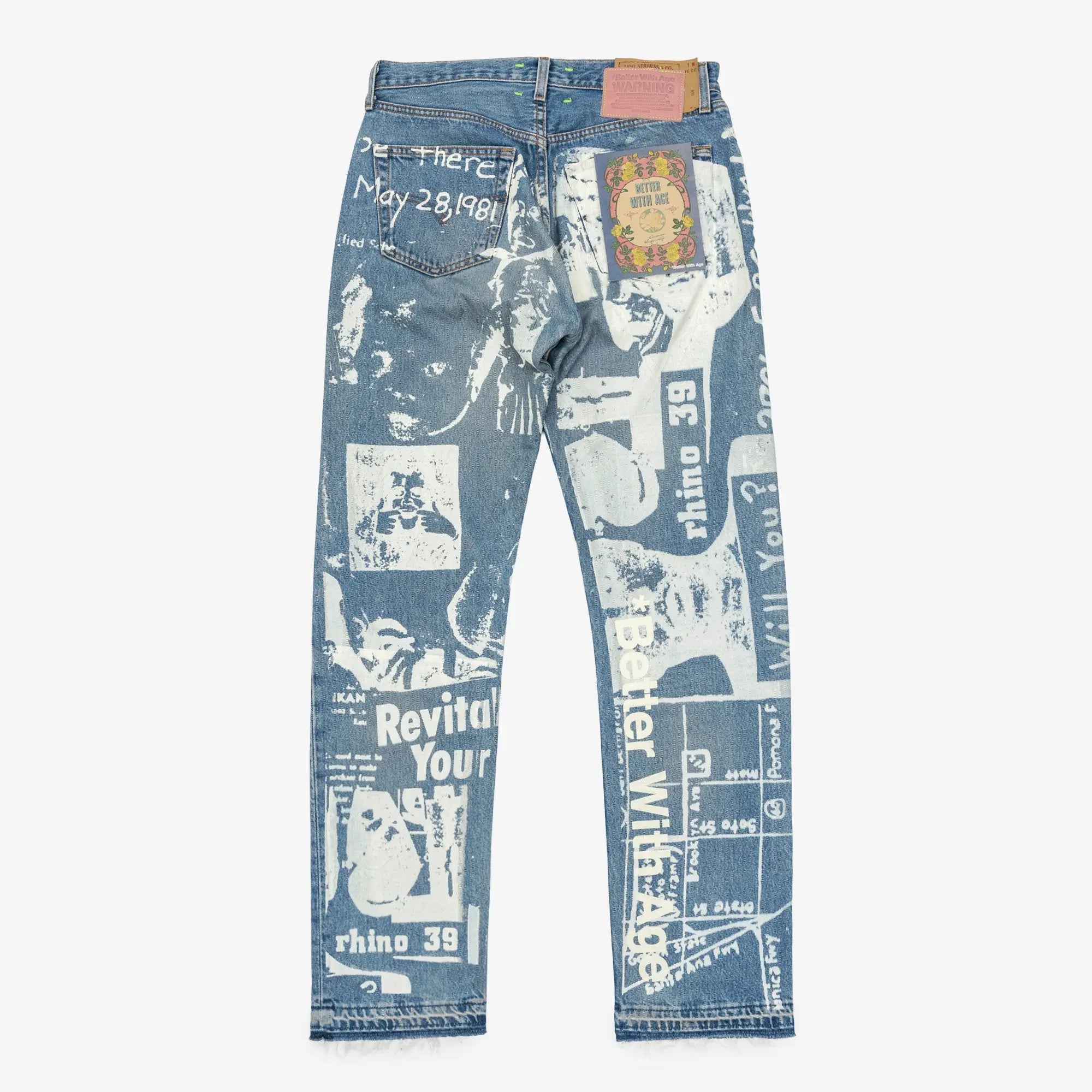 Better With Age Therapy Denim Jeans Indigo - 6