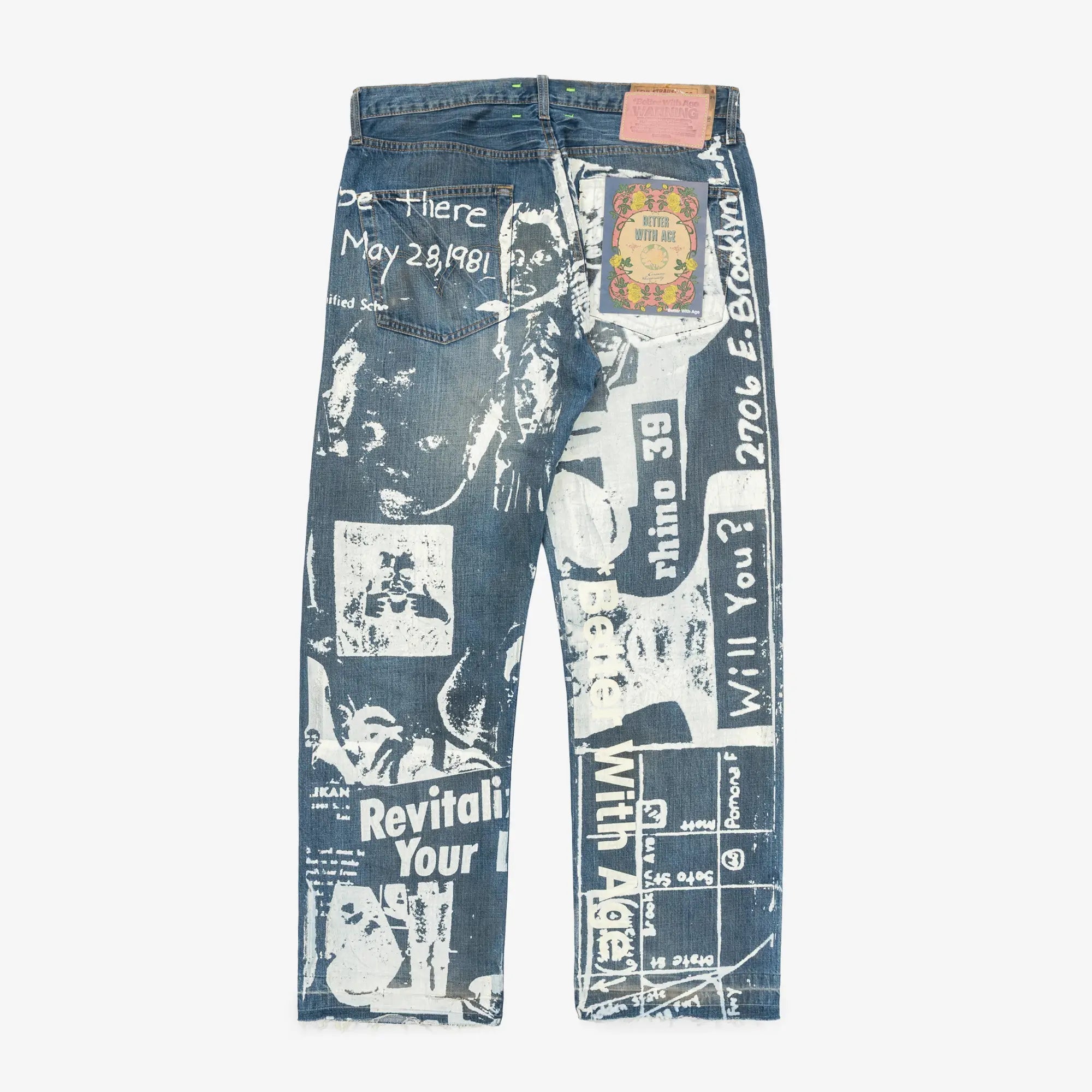 Better With Age Therapy Denim Jeans Indigo - 8