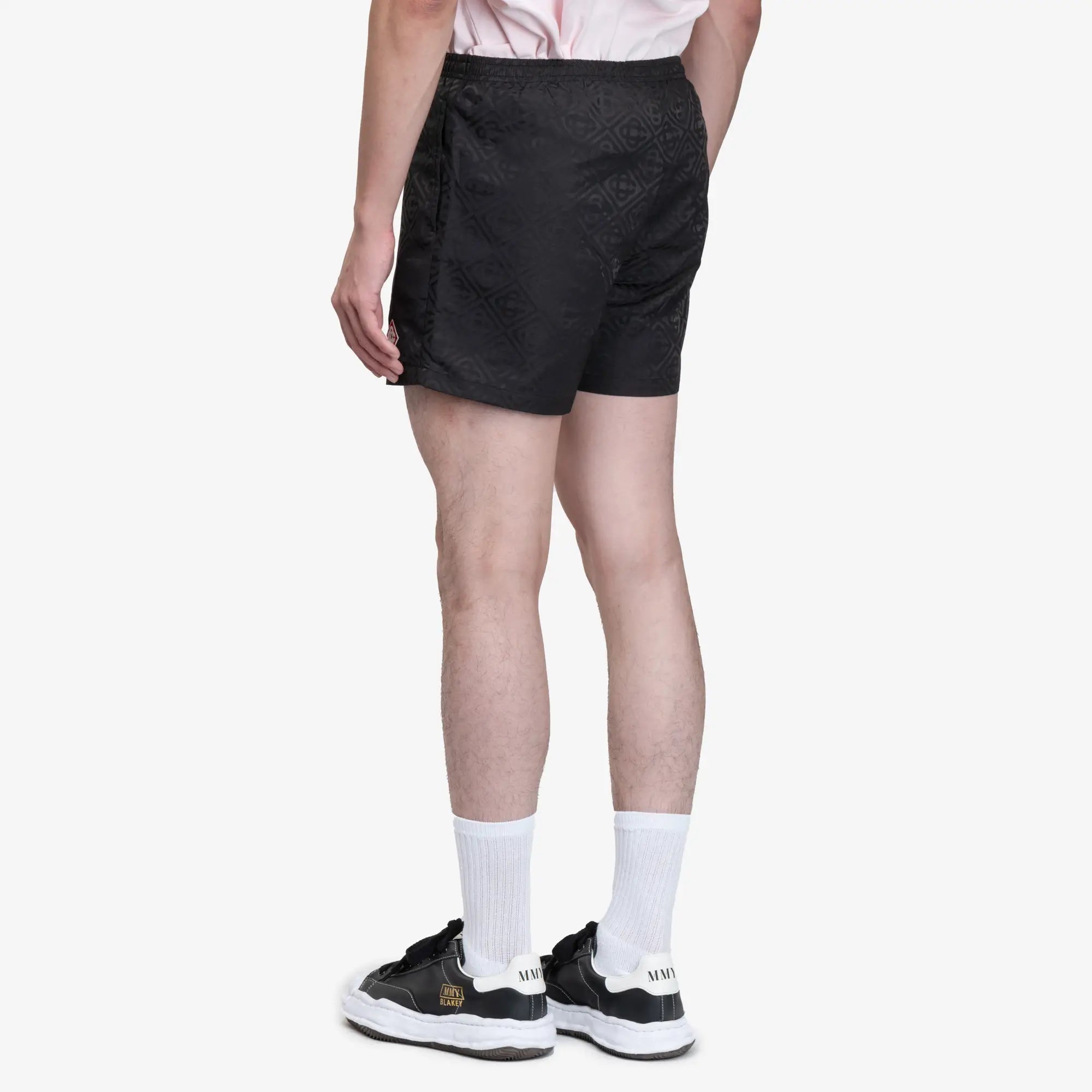 Casablanca Diamond Logo Swim Shorts Black - 4