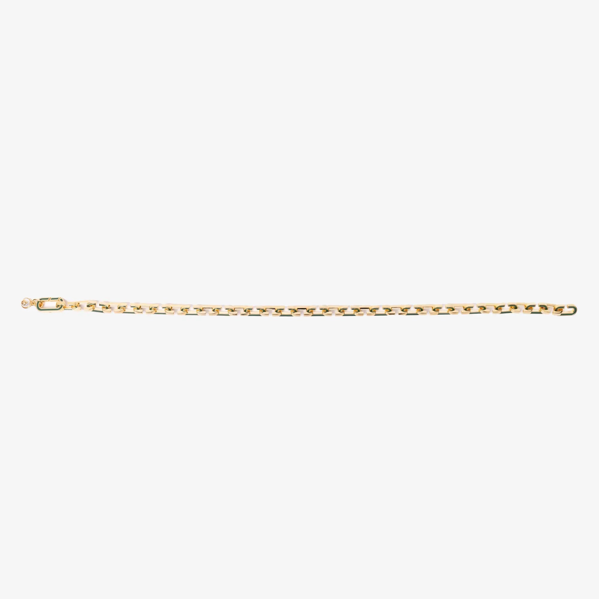Casablanca Enamel C Link Necklace Gold - 3