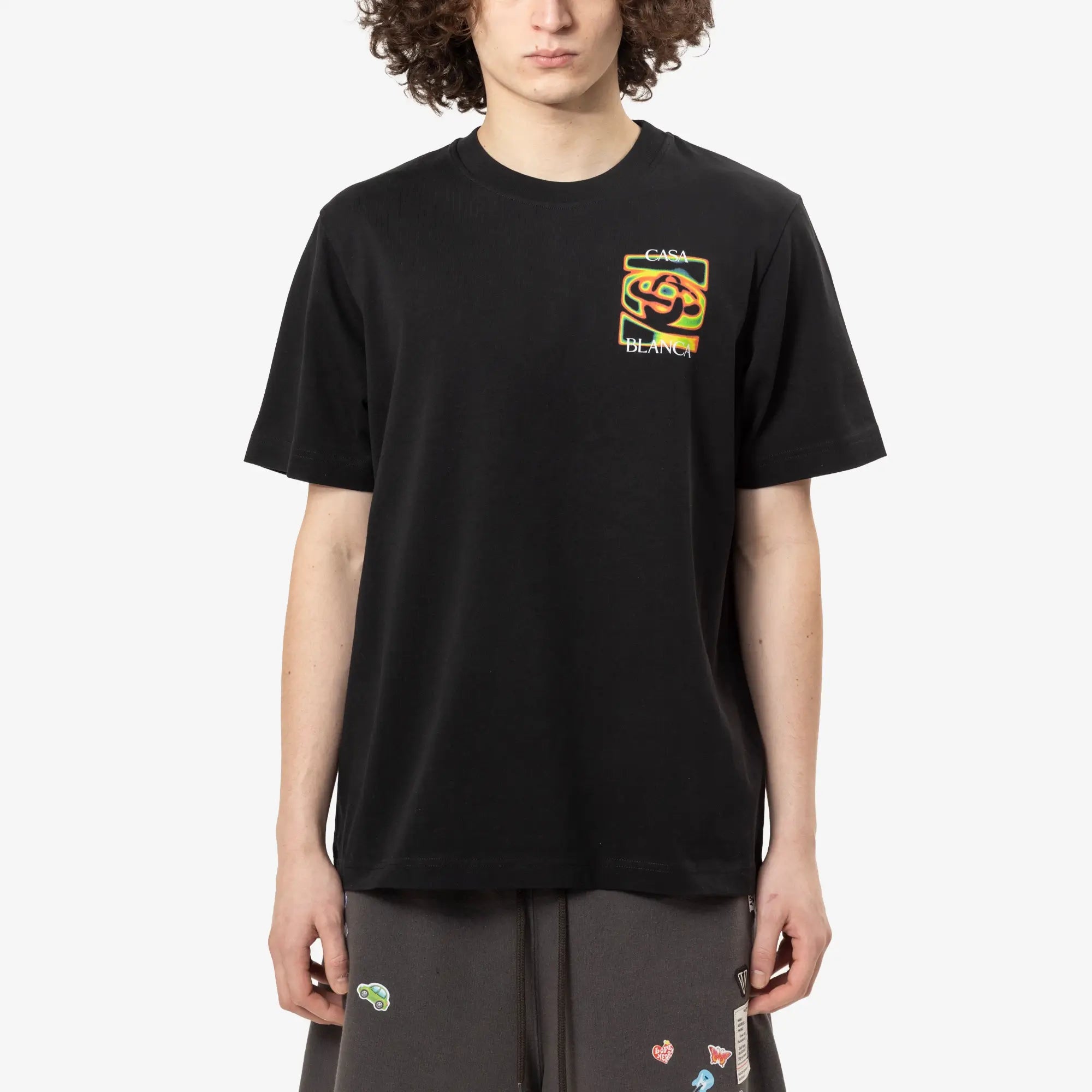 Casablanca Heat Map T-Shirt Black - 1