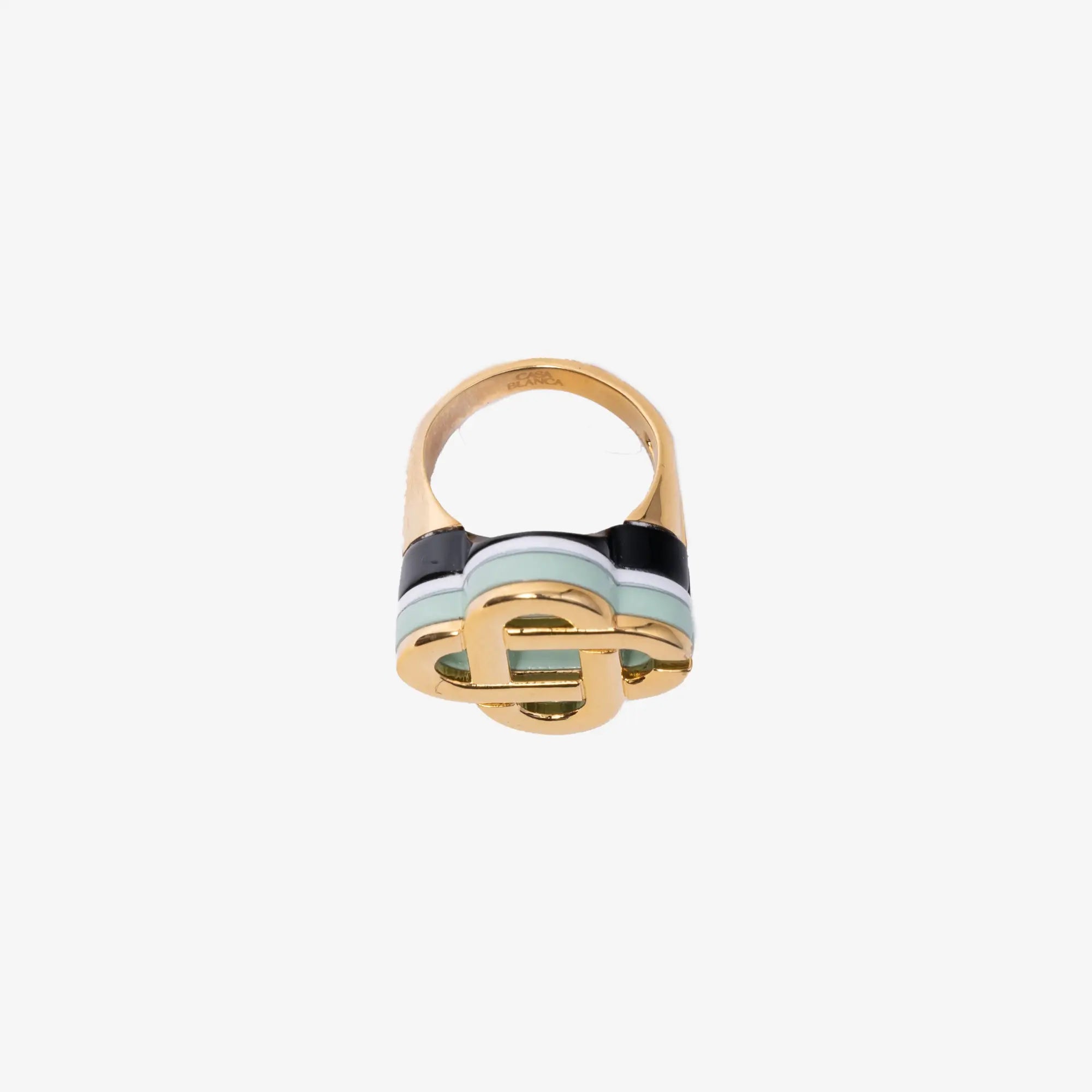 Casablanca Hiking Stacked Ring Gold - 3