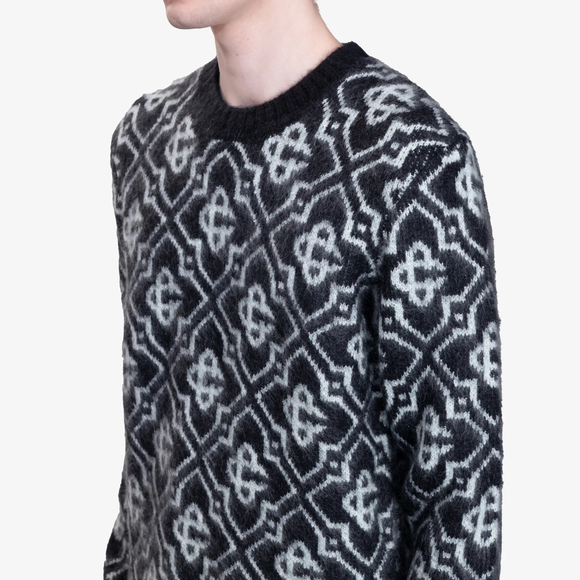 Casablanca Monogram Mohair Sweater