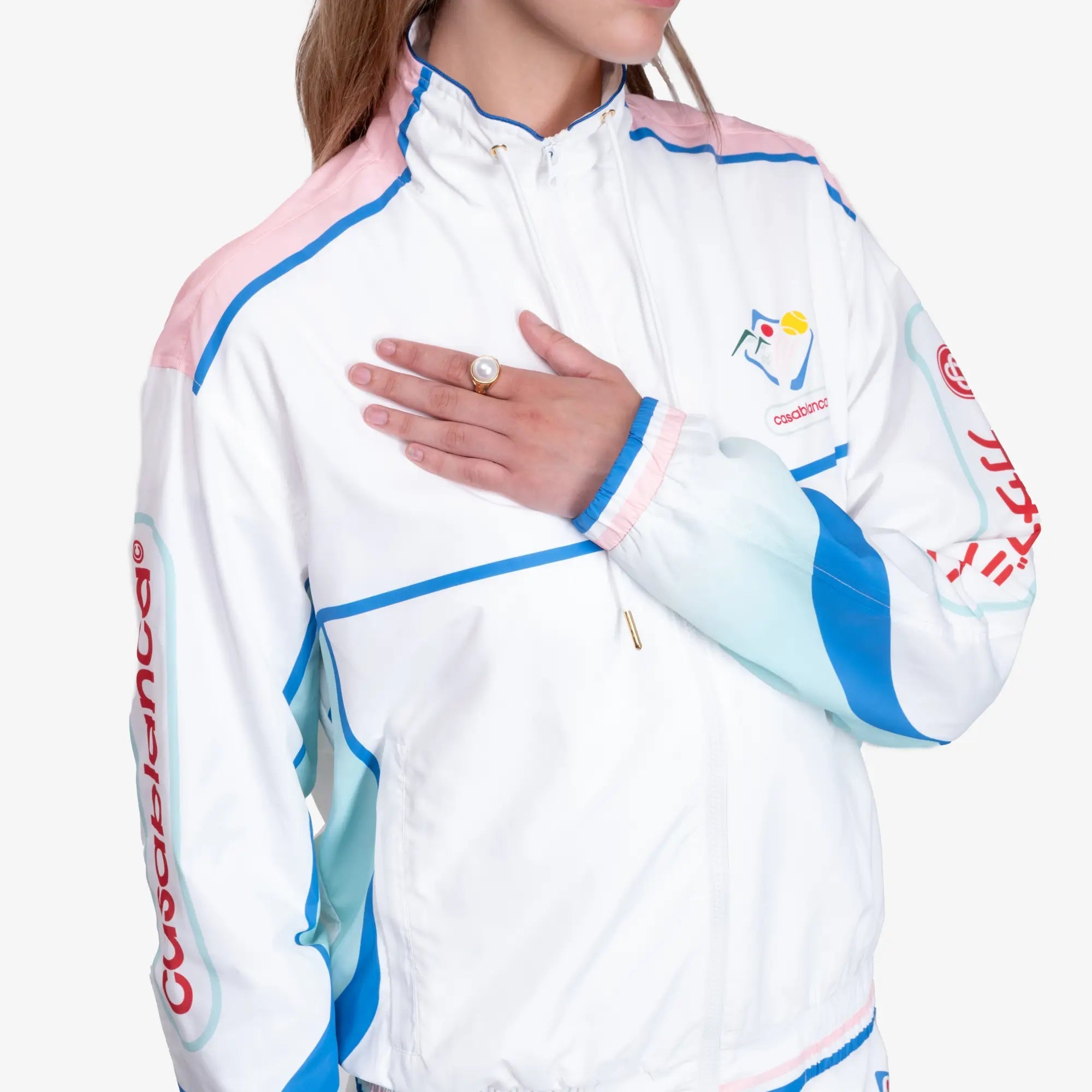 Casablanca Pearl Signet Ring Gold - 2