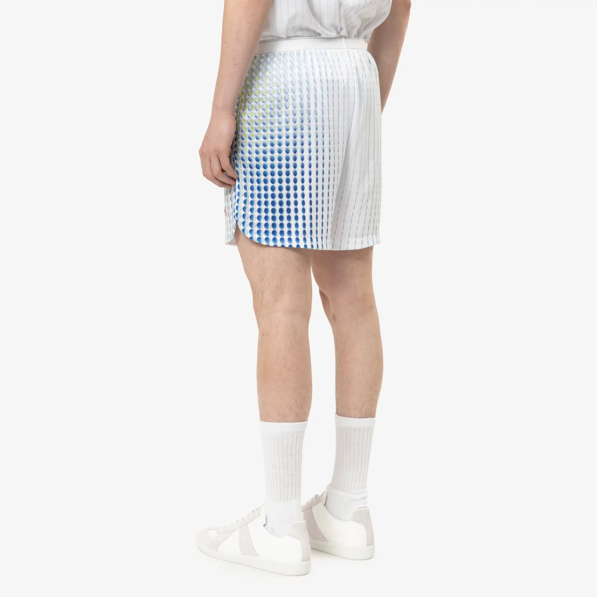 Casablanca Pills Tennis Tech Shorts White - 4