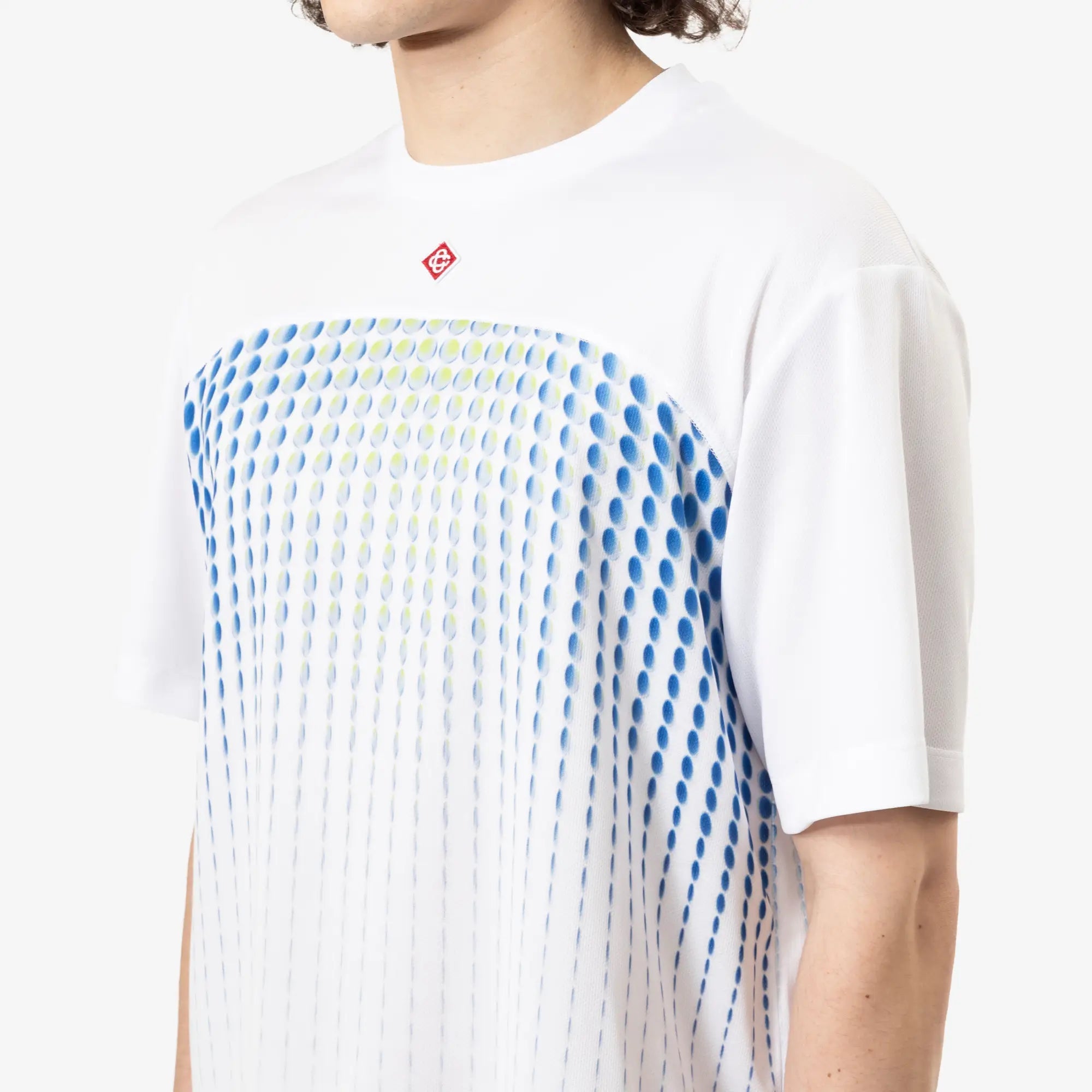 Casablanca Pills Tennis Tech T-Shirt White - 5