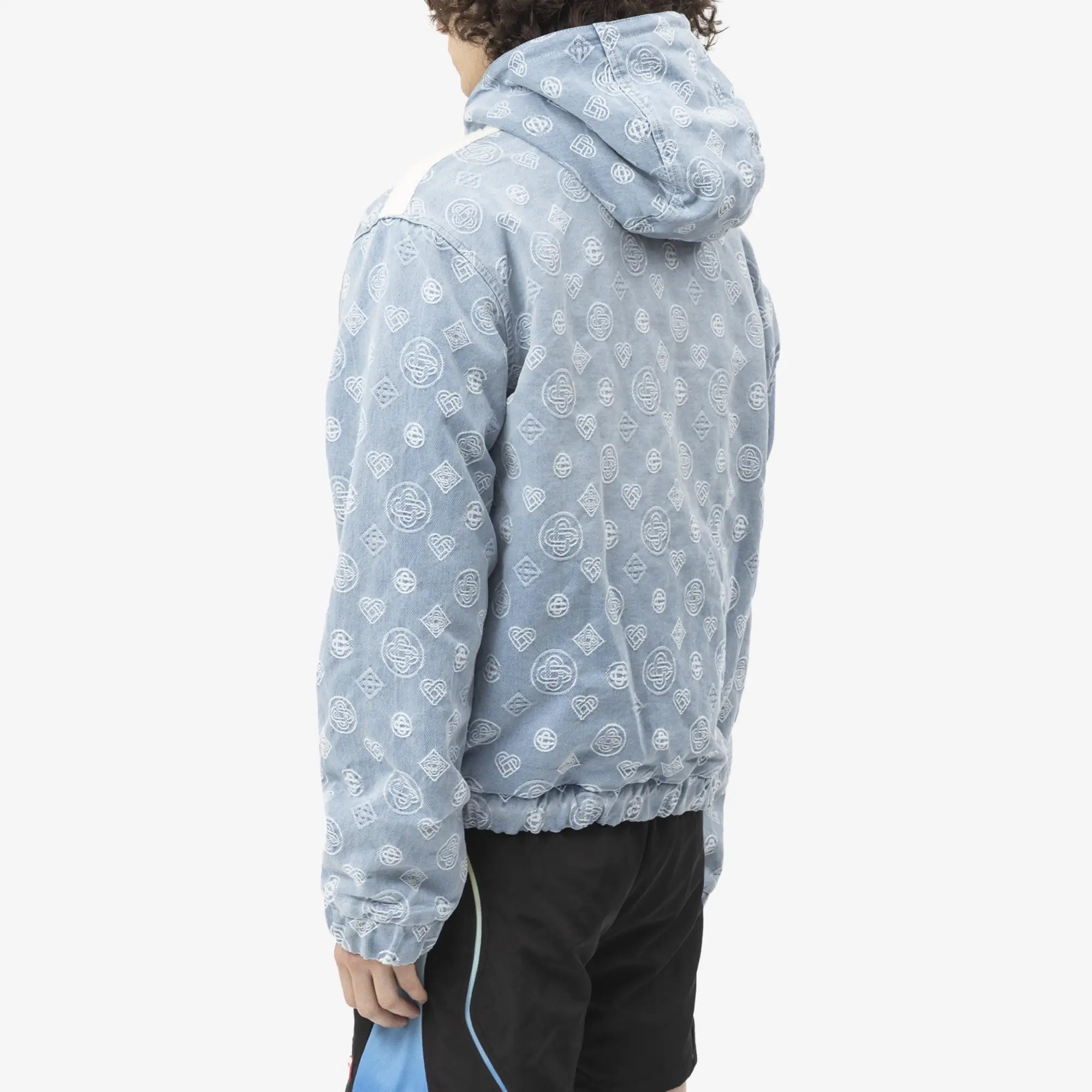 Casablanca Reversible Cashmere Denim Jacket Vintage Wash - 4