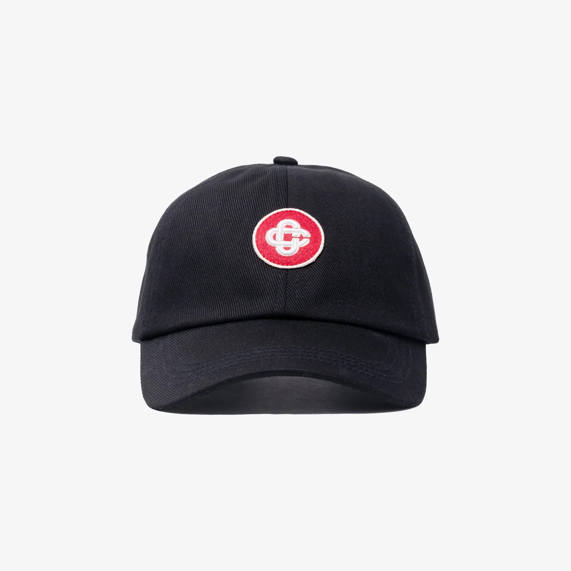 Casablanca Round Embroidered Patch Cap Black - 1