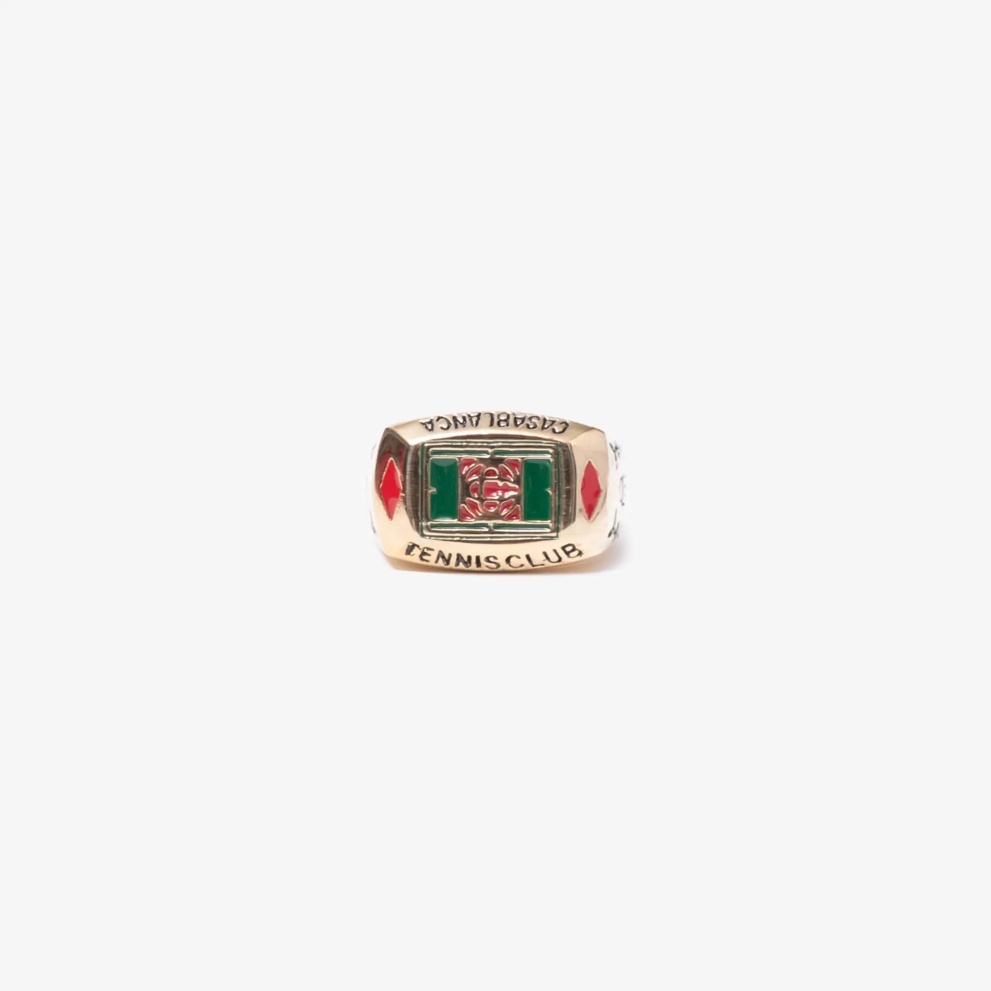 Casablanca Tennis Club Ring Gold - 1