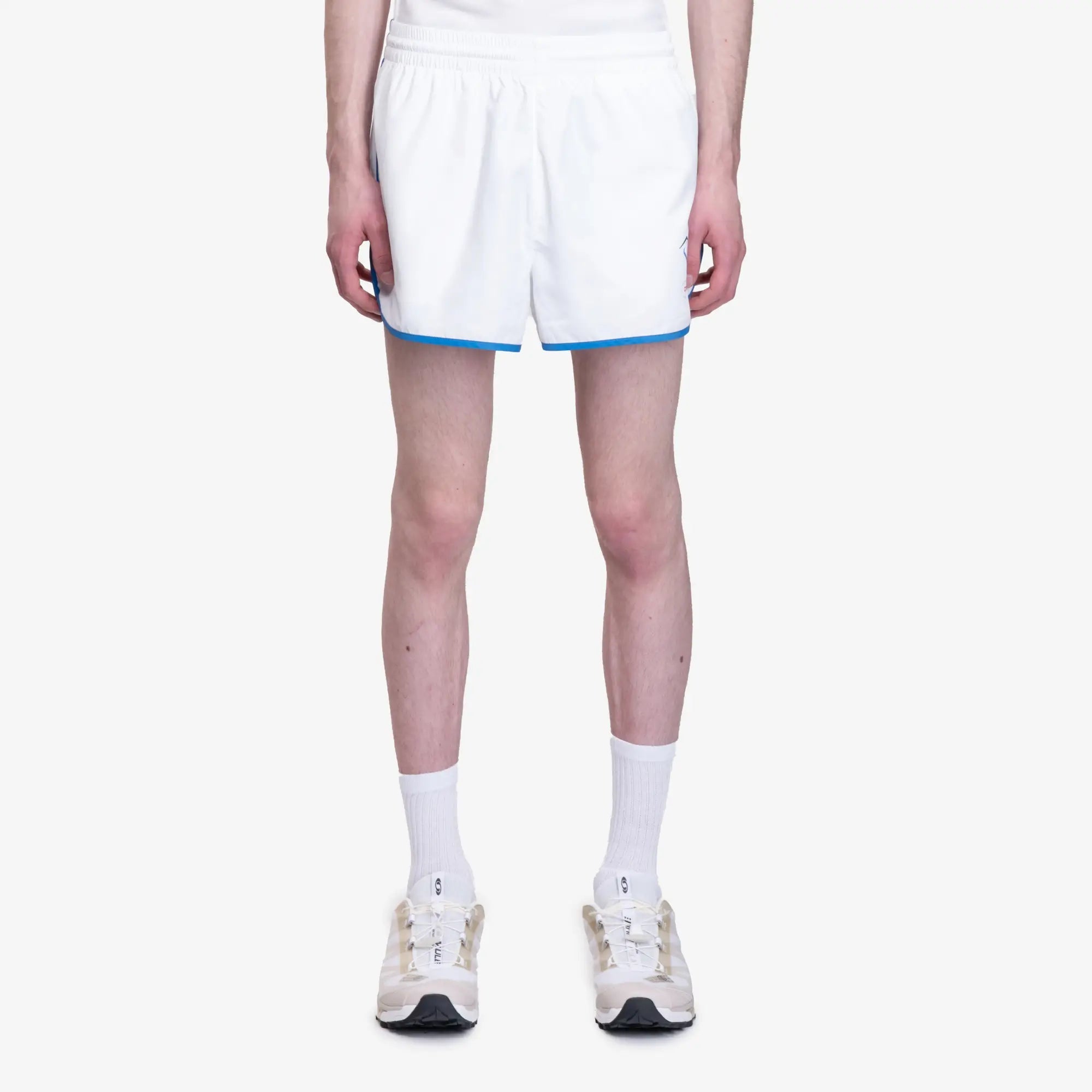 Casablanca Unisex Casa Sportif Windbreaker Shorts White - 1