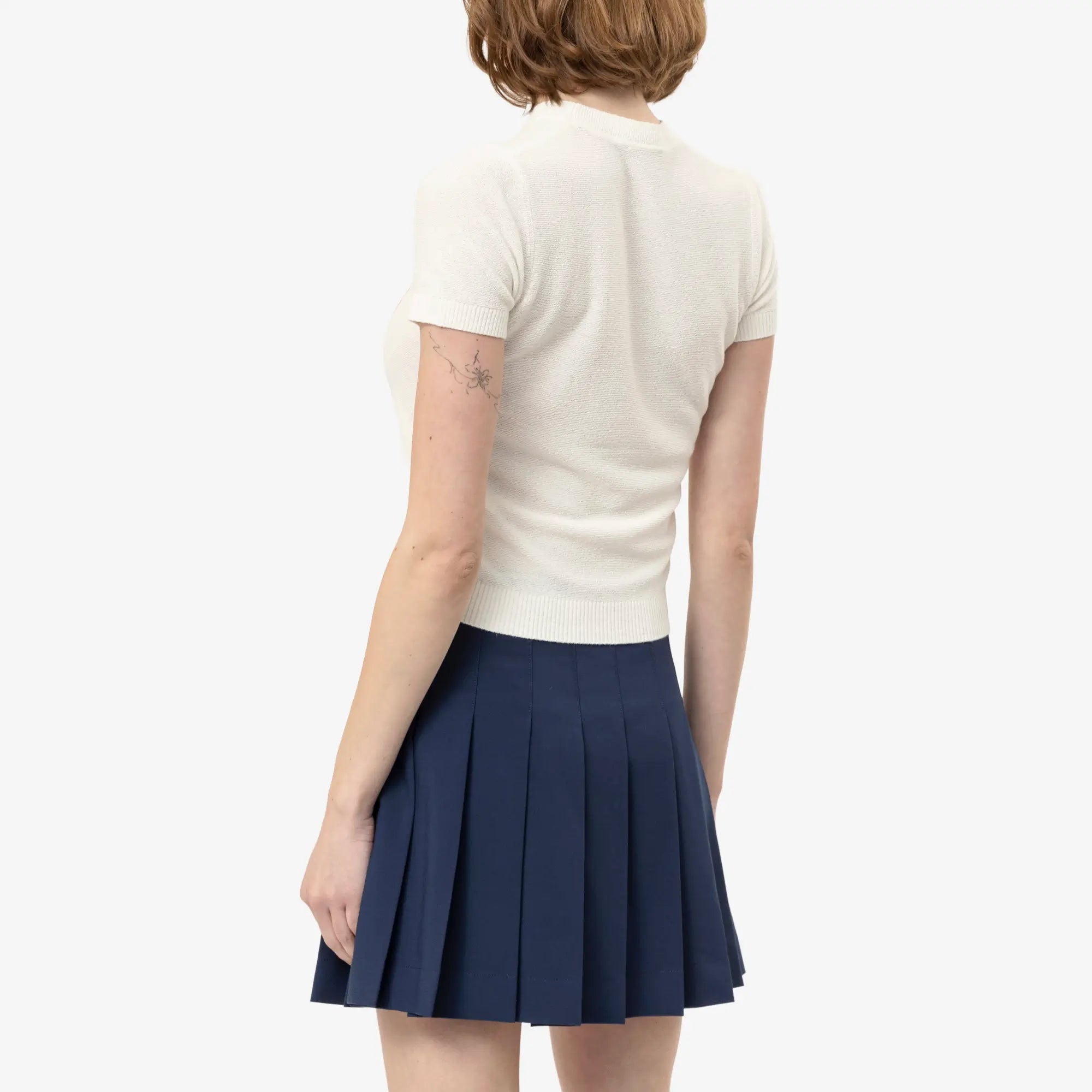 Casablanca Womens Le Re Ve Ensoleille T-Shirt White - 4