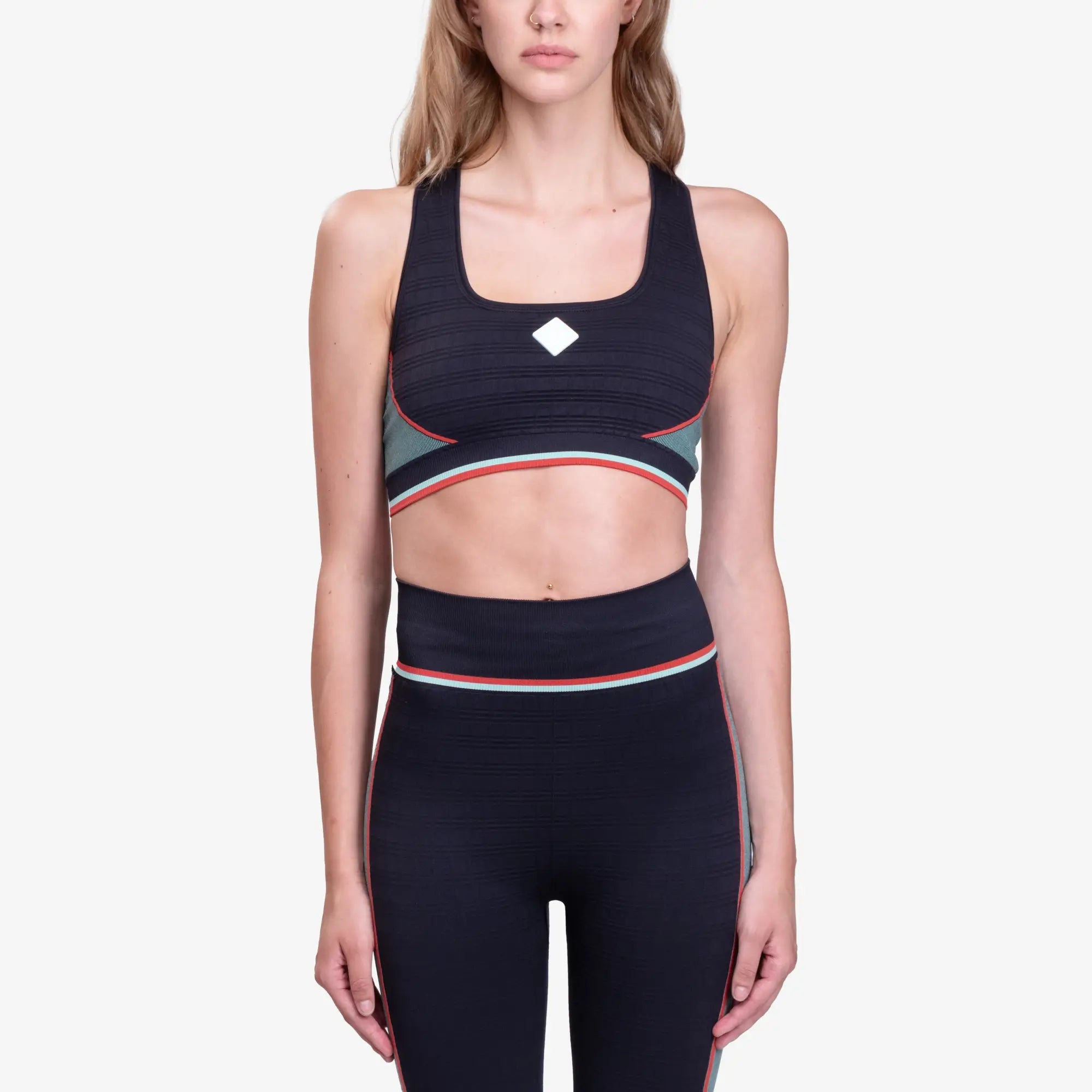 Casablanca Womens Seamless Bralette Black - 1