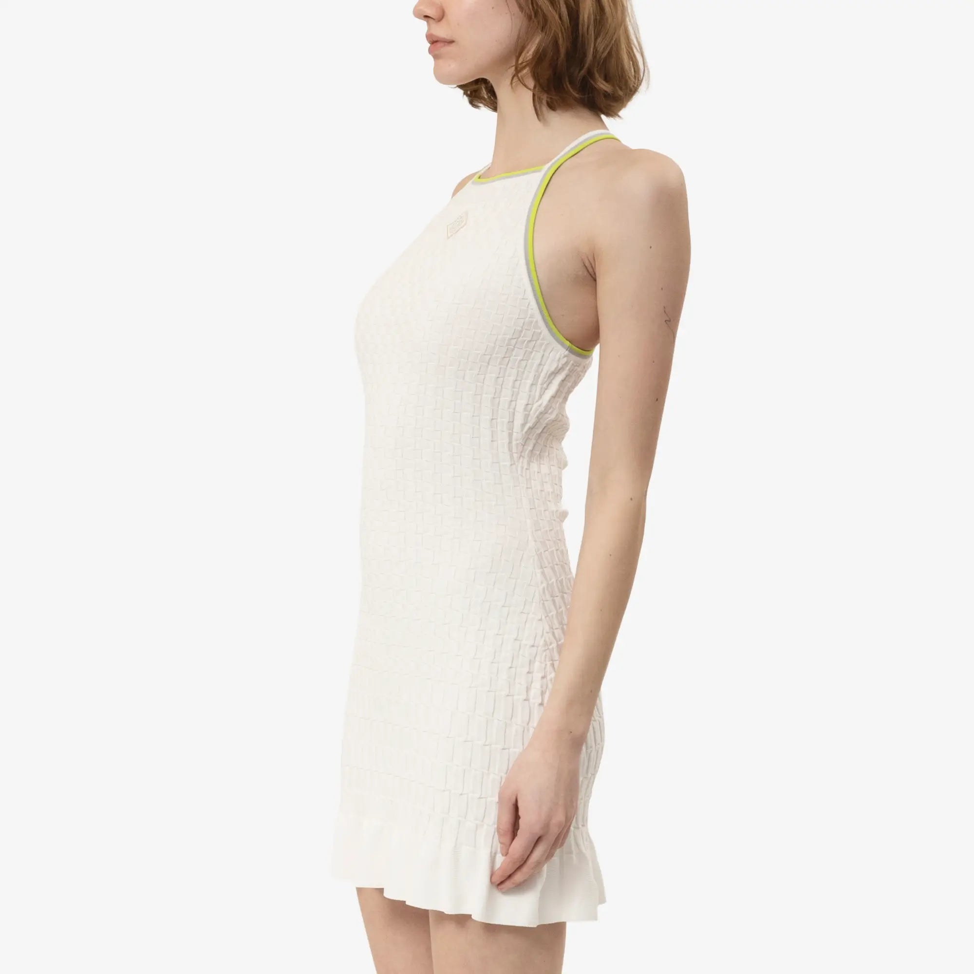 Casablanca Womens Strappy Tennis Dress White - 3