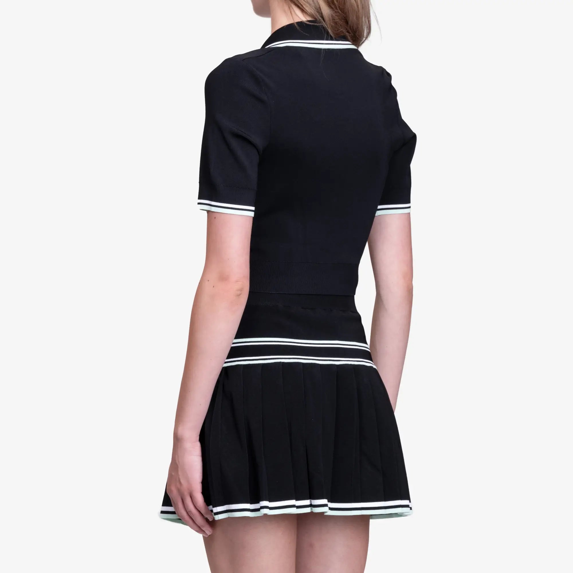 Casablanca Womens Viscose Top Black - 4