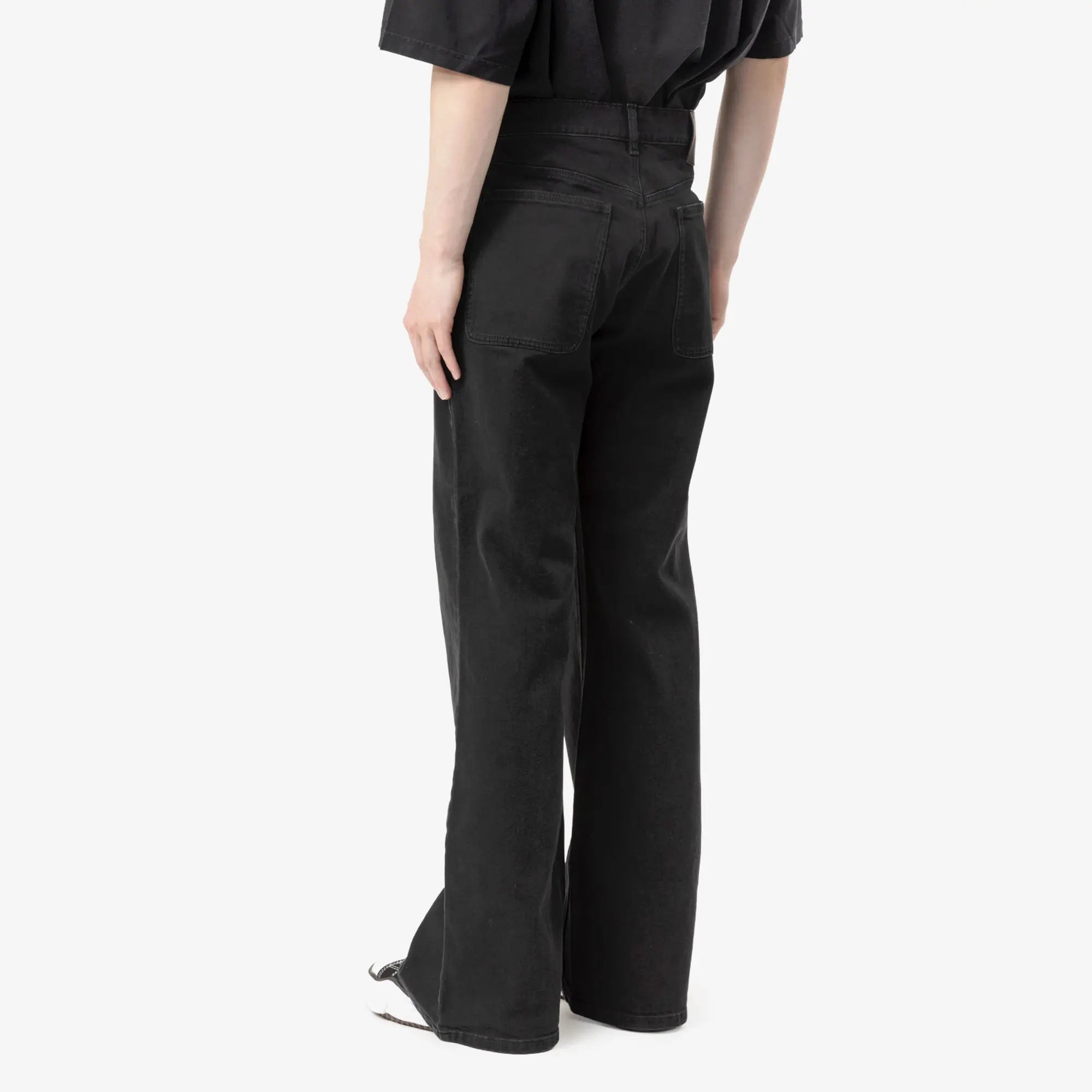 Courreges Baggy Jeans Black - 4