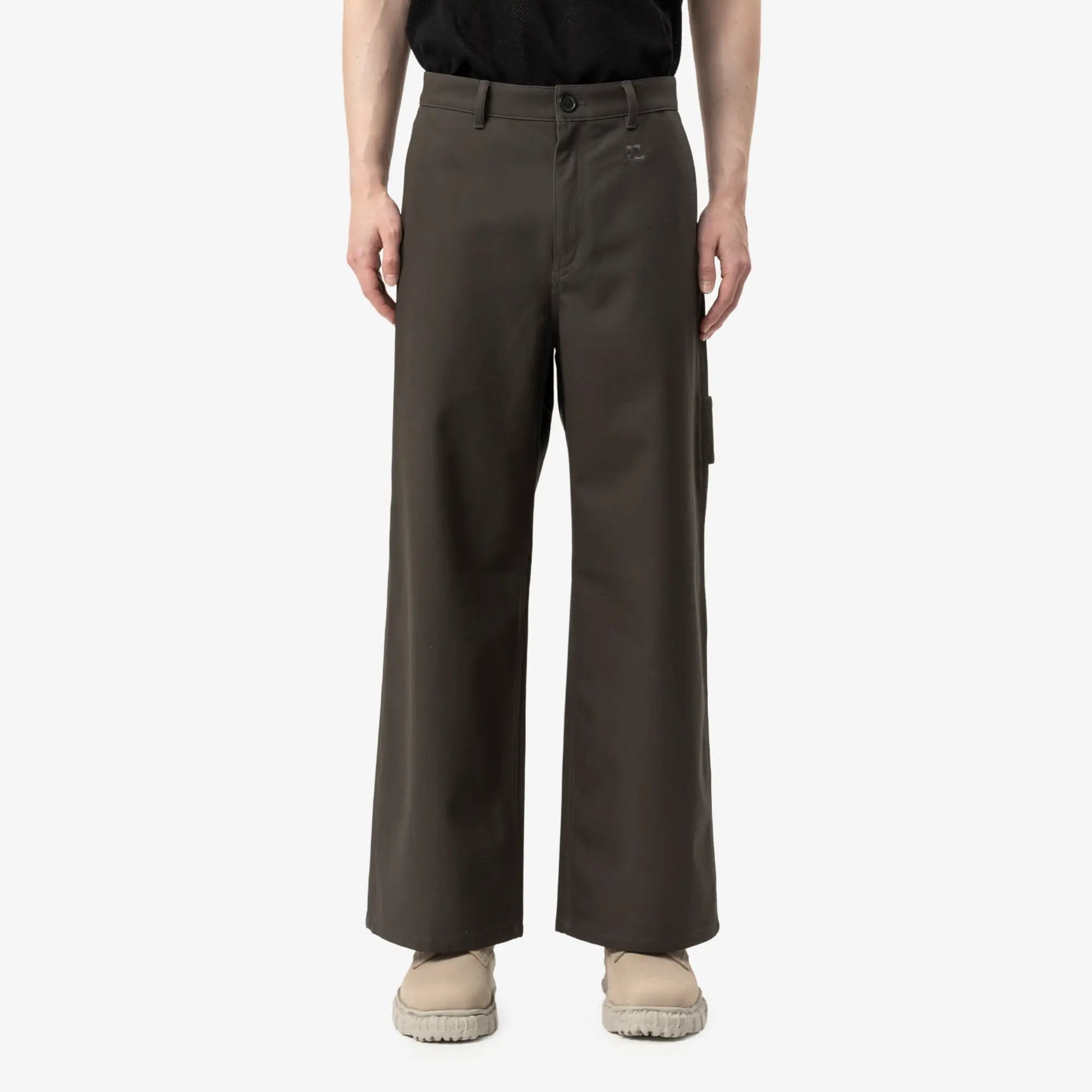 Courreges Hammer Short Pants Carbon - 1