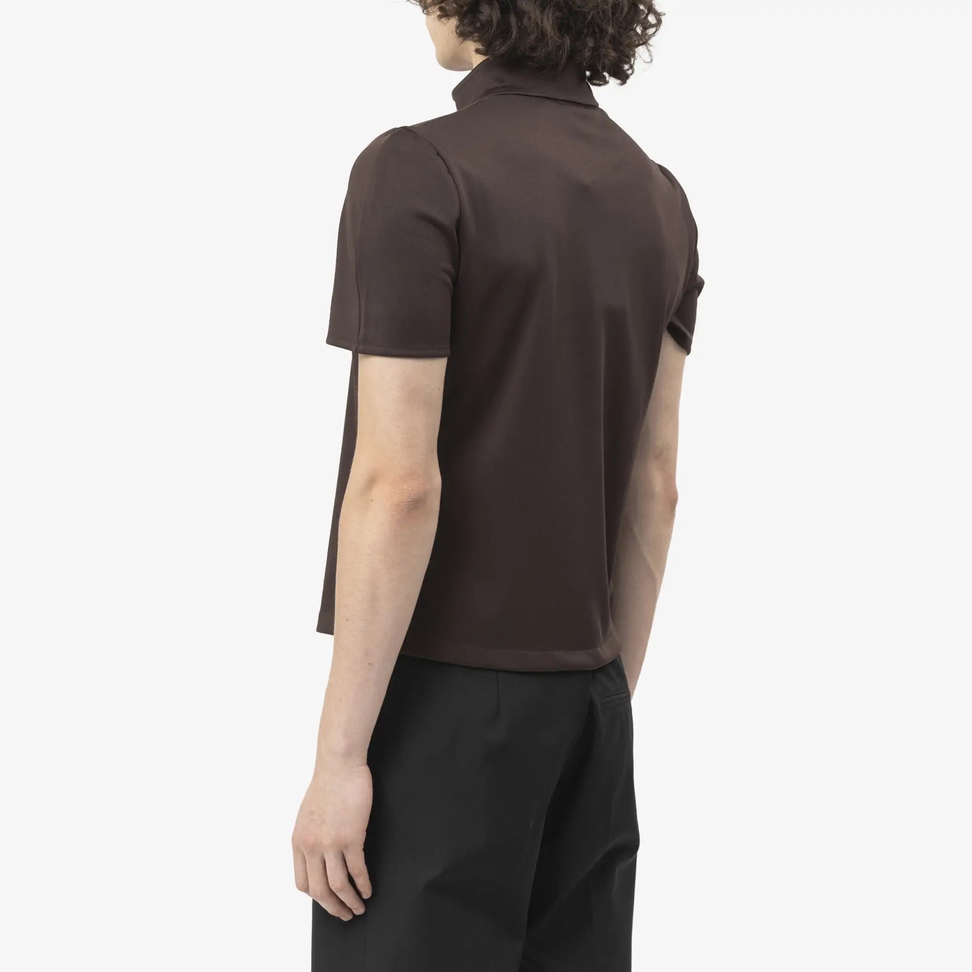 Courreges Interlock Tracksuit Top Chocolate - 4