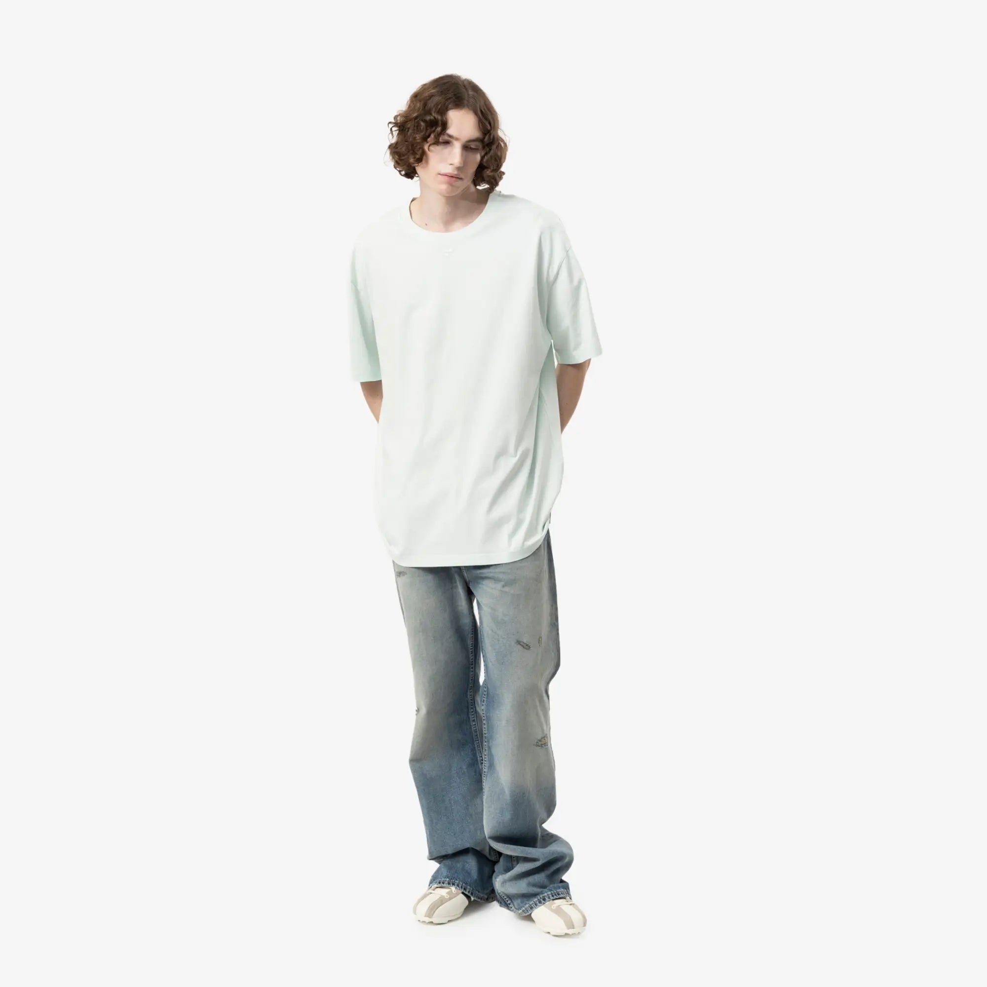 Courreges Oversized T-Shirt Light Mint - 2
