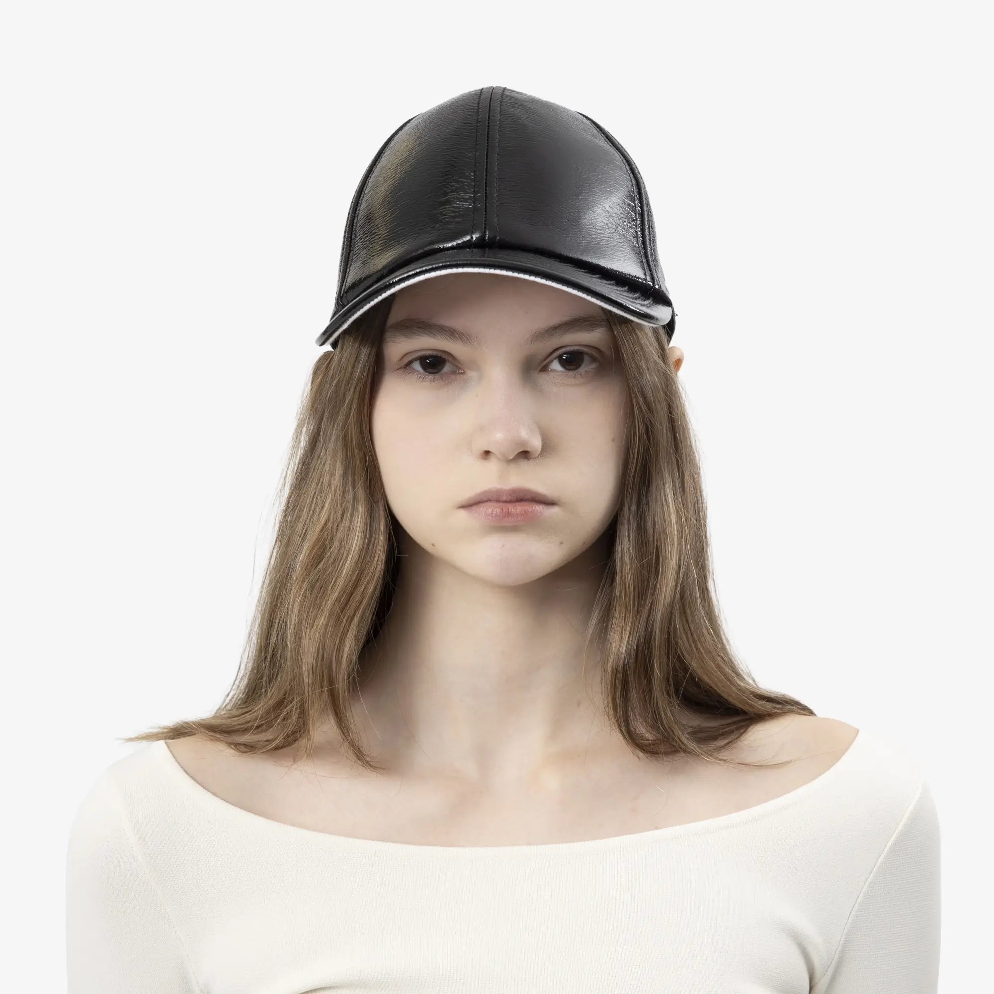Courreges ReEdition Vinyl Cap Black - 2