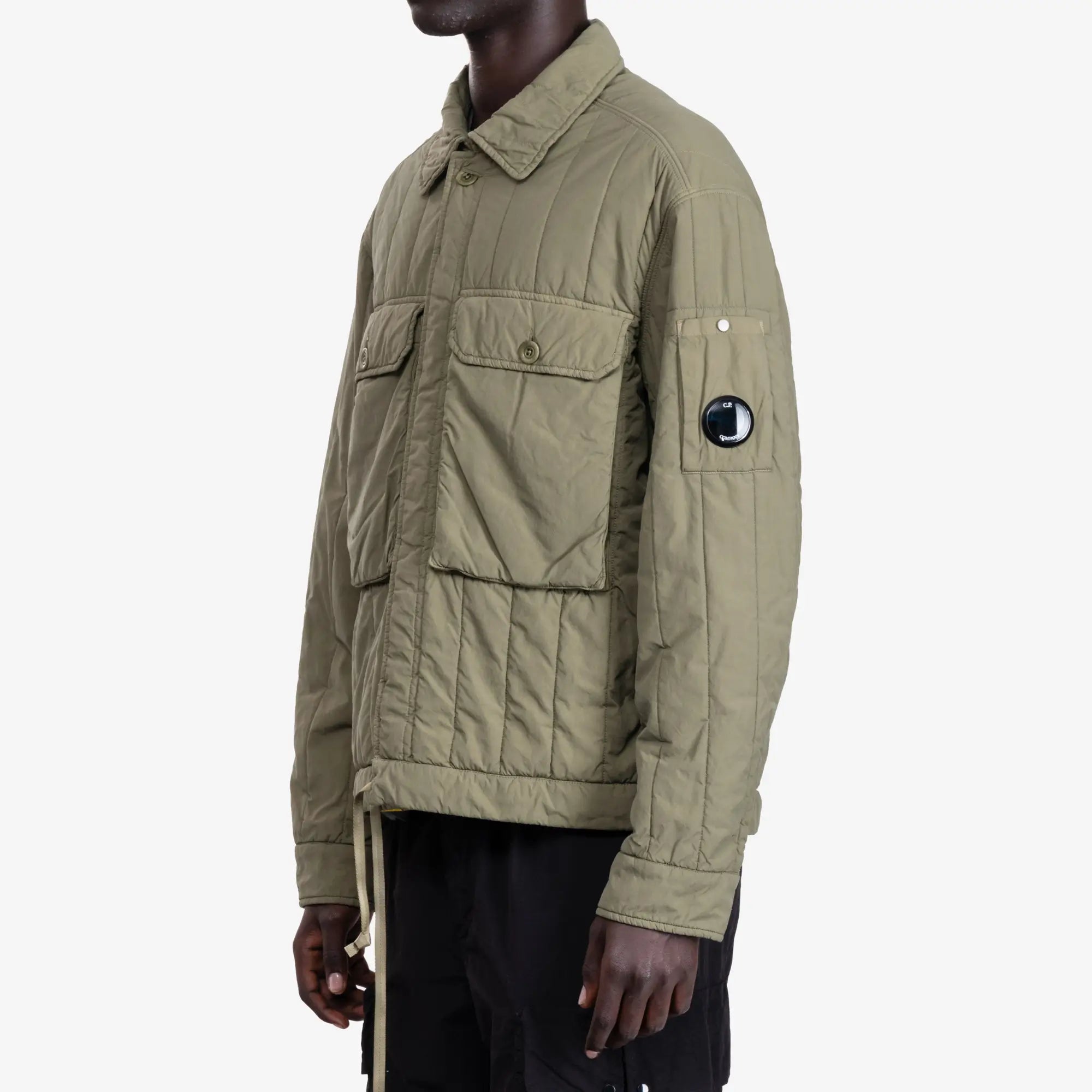 C.P. Company GD Liner Short Padded Jacket Capers - 3