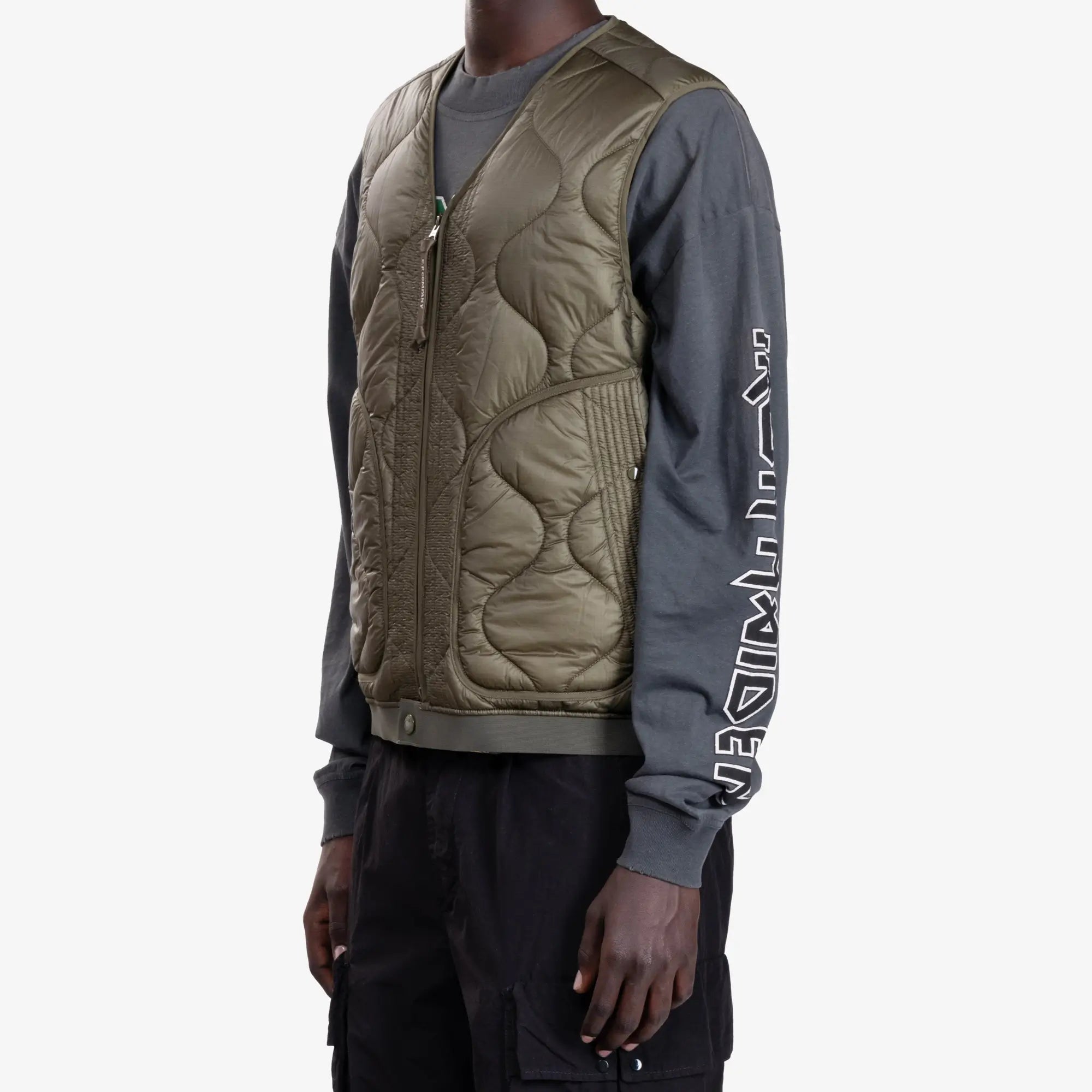 C.P. Company Liner Padded Vest Capers - 3