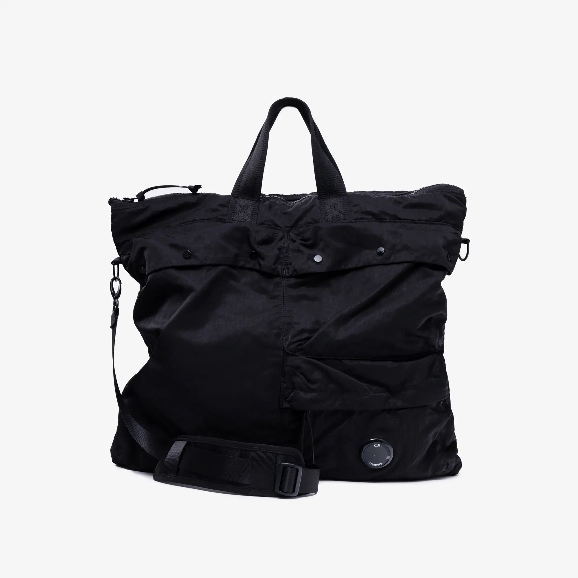 C.P. Company Nylon B Lens Shoulder Bag Black - 1