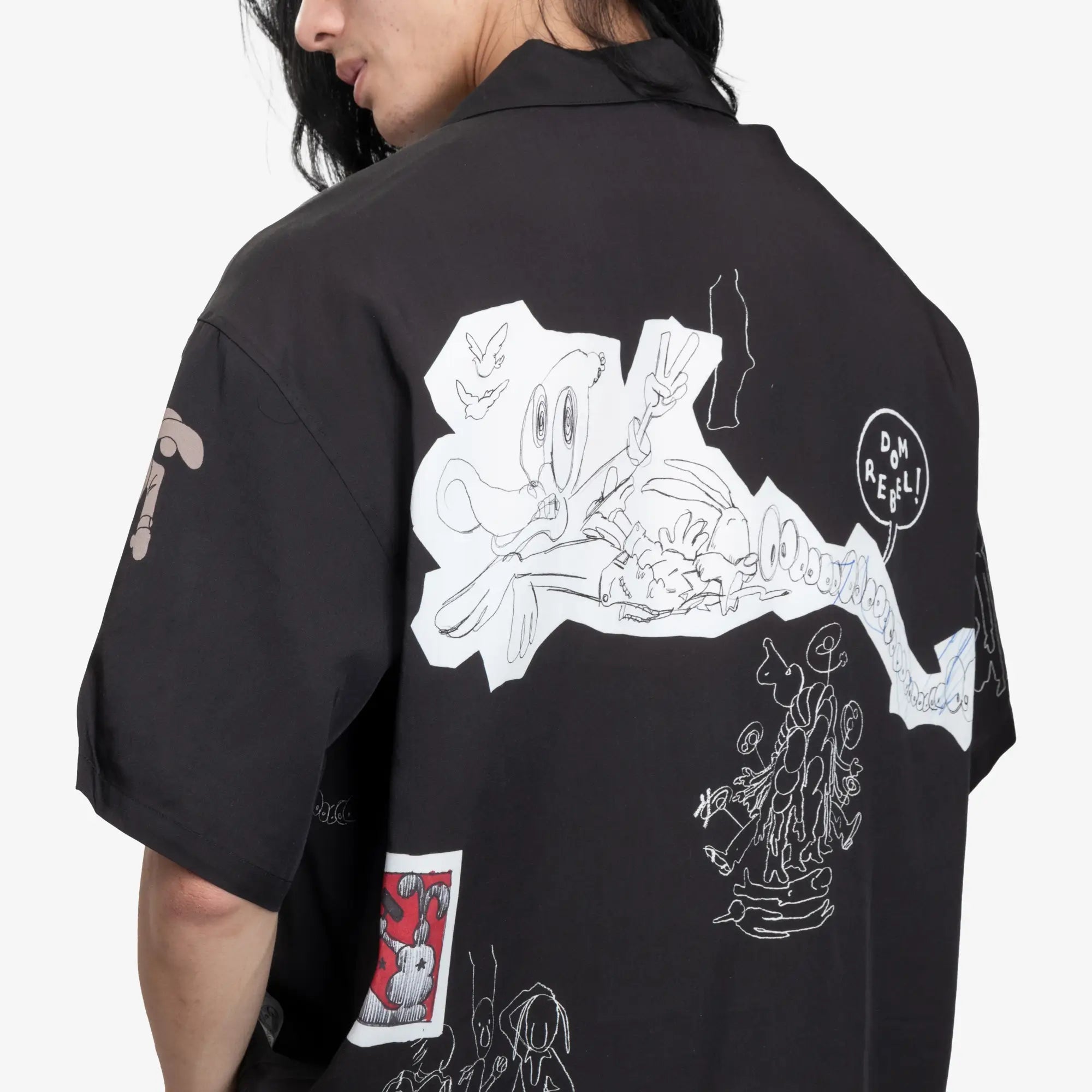Photo of Dom Rebel Assemblage Camp Collar Shirt - 6