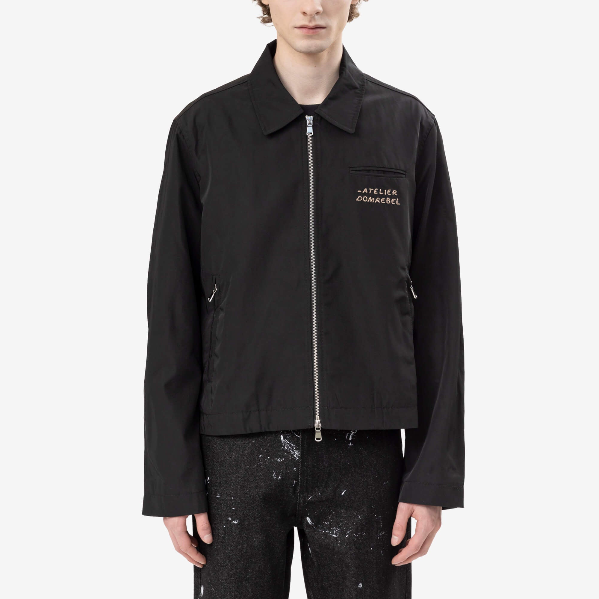 Dom Rebel Backstage Nylon Jacket Black-1