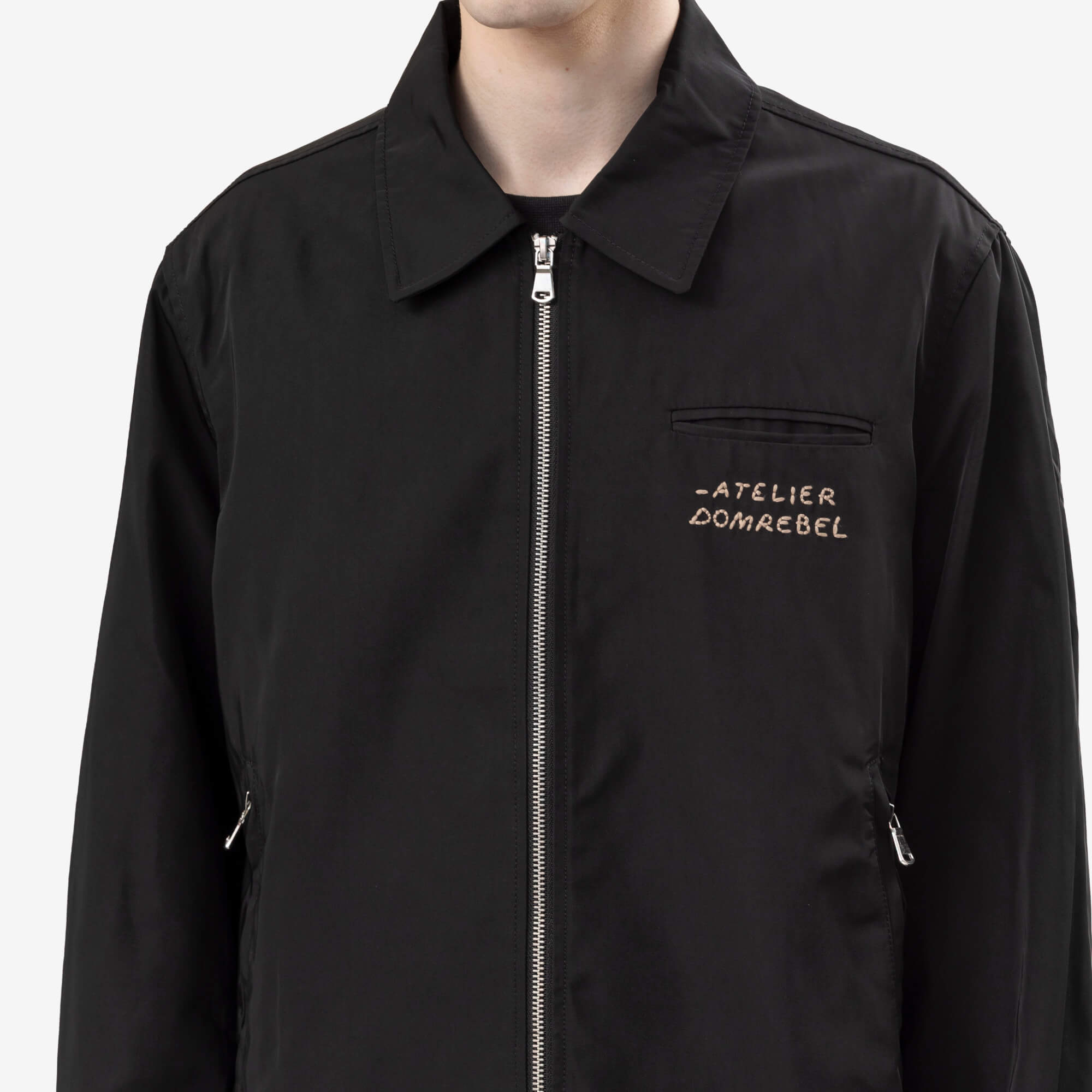 Dom Rebel Backstage Nylon Jacket Black-5