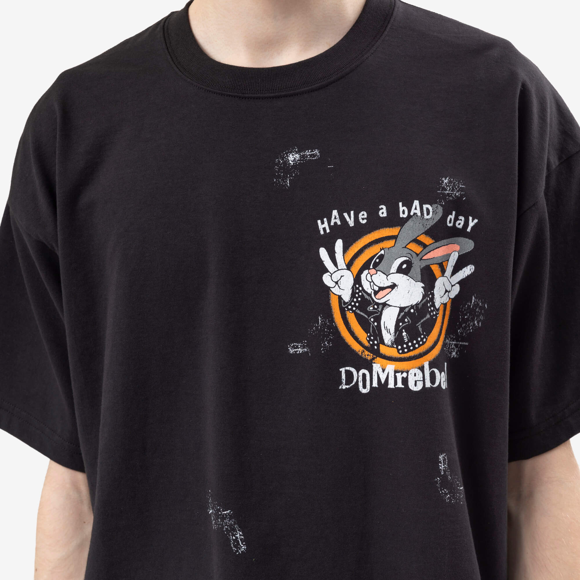Dom Rebel Bad Bunny T-Shirt Black-5