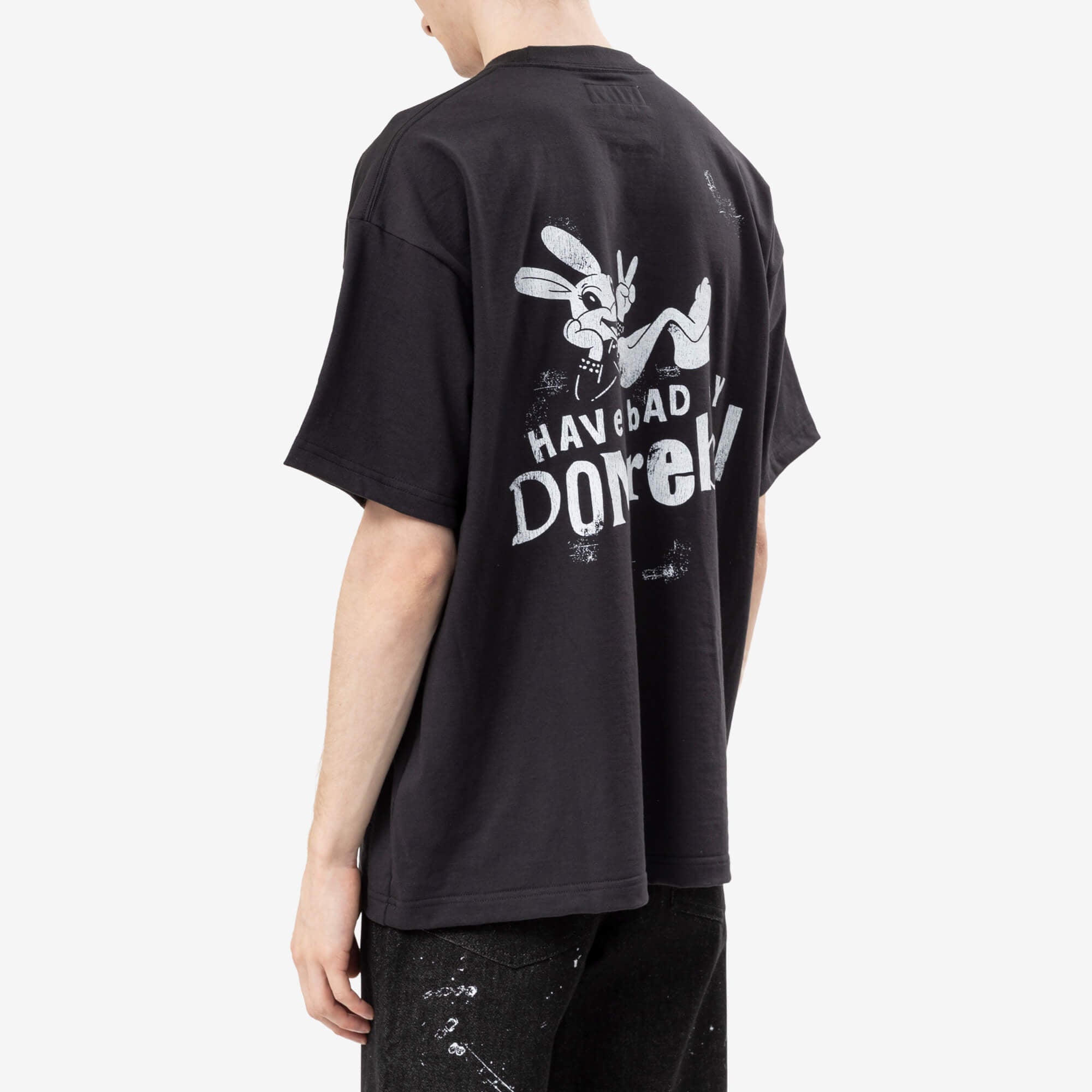 Dom Rebel Bad Bunny T-Shirt Black-4