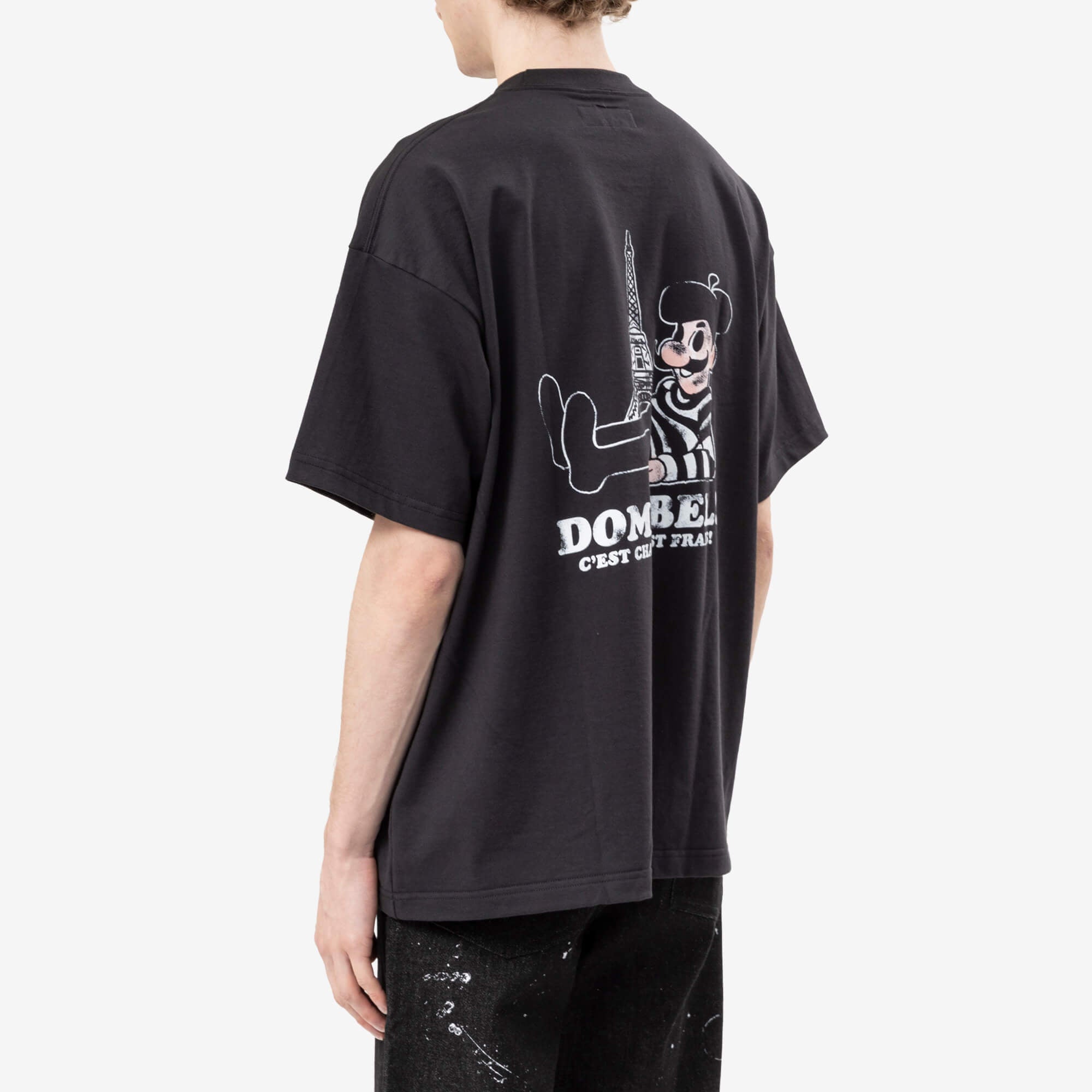 Dom Rebel Baguette T-Shirt Black-4