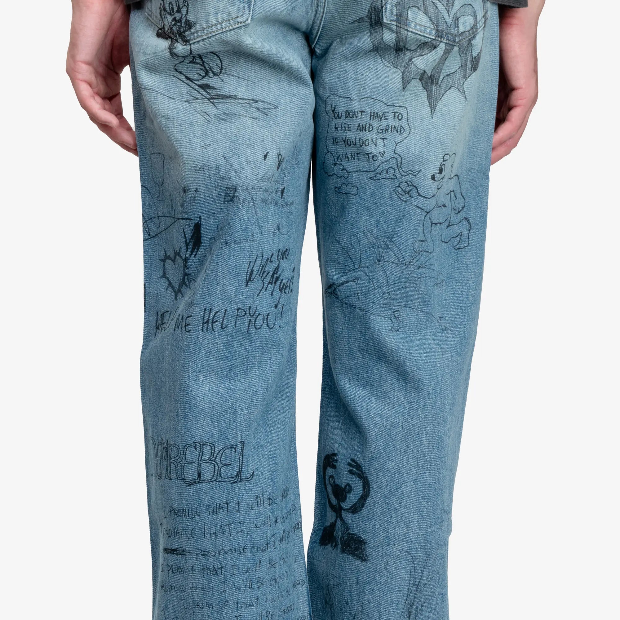 Photo of Dom Rebel College Jeans - 6