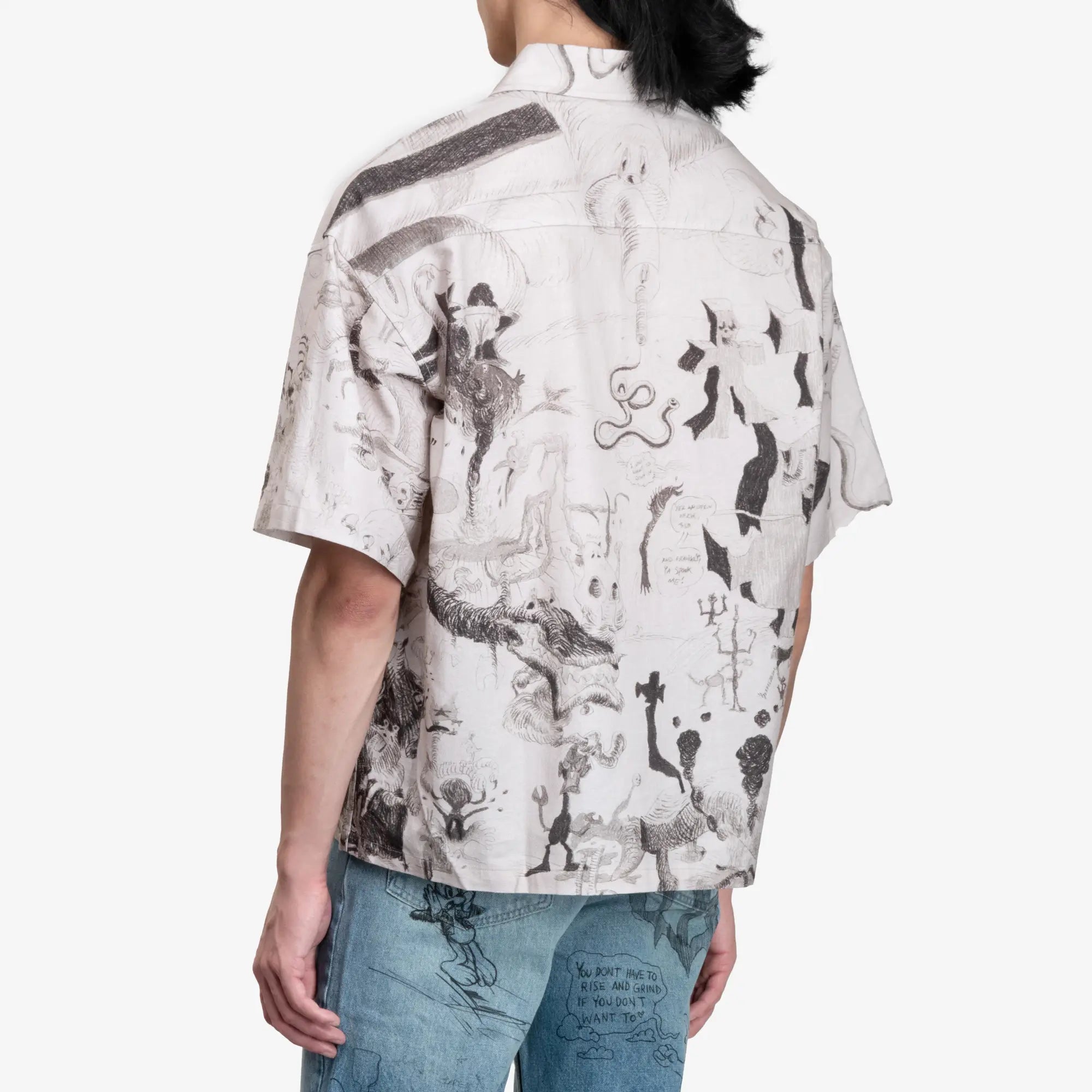 Dom Rebel Megalo SS Shirt Beige - 4