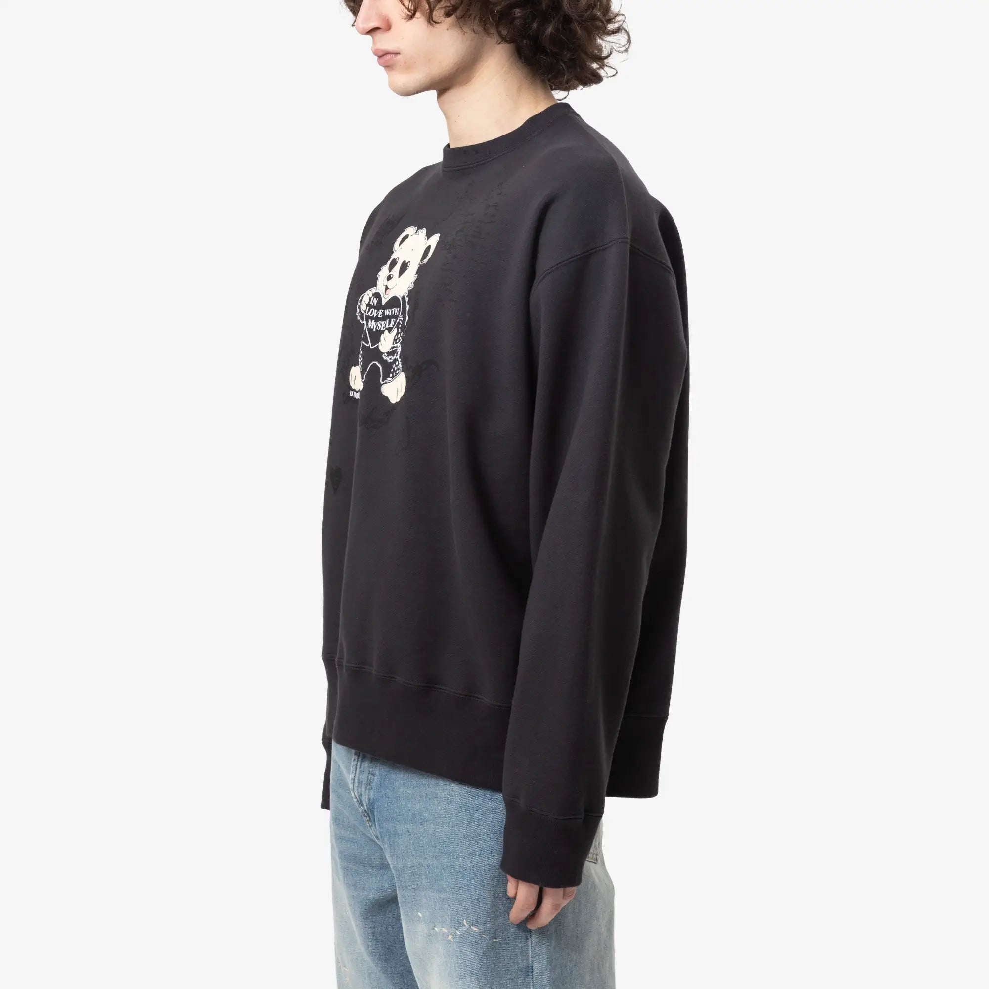 Dom Rebel Moi Sweatshirt Old Black - 3