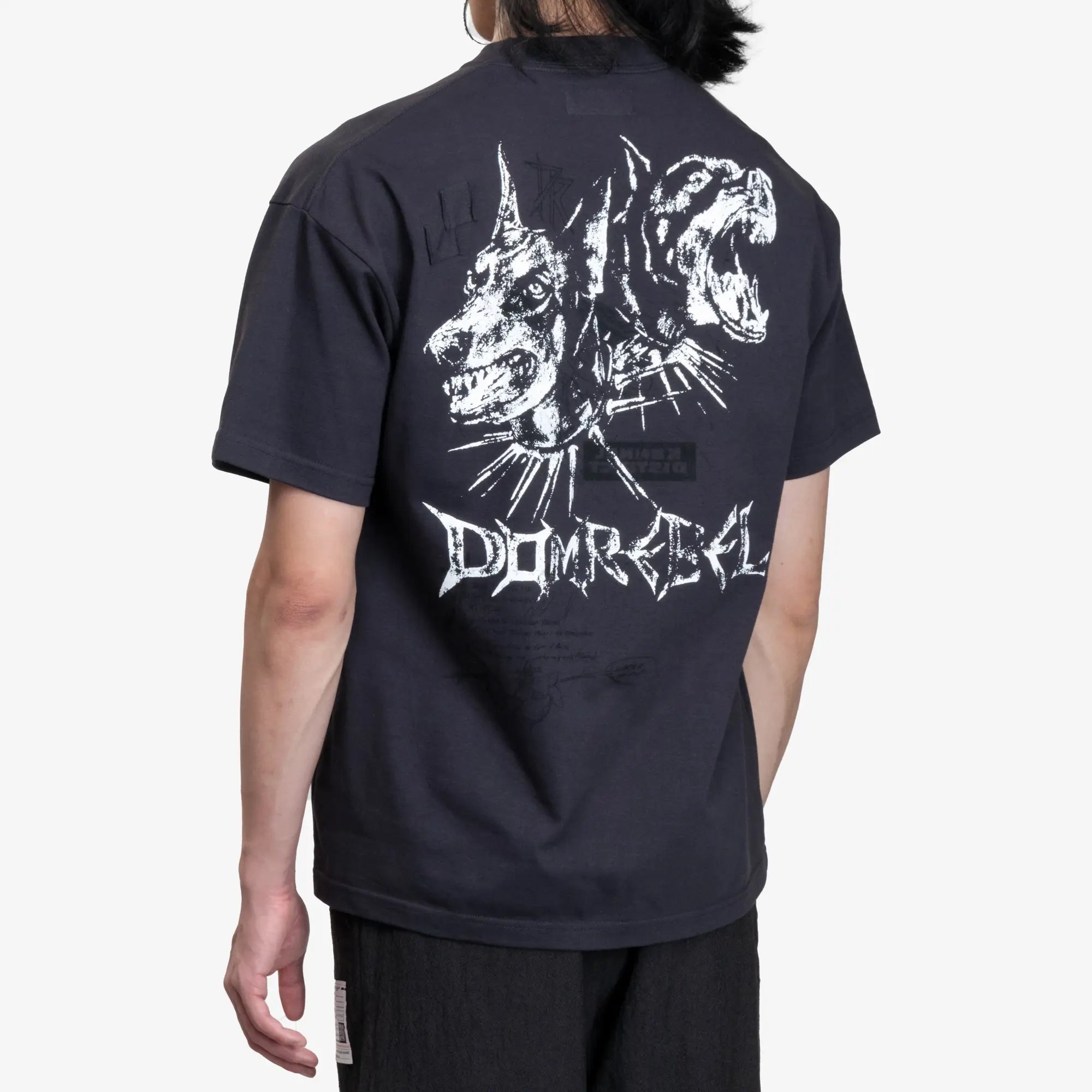 Dom Rebel Puppy T-Shirt Old Black - 4
