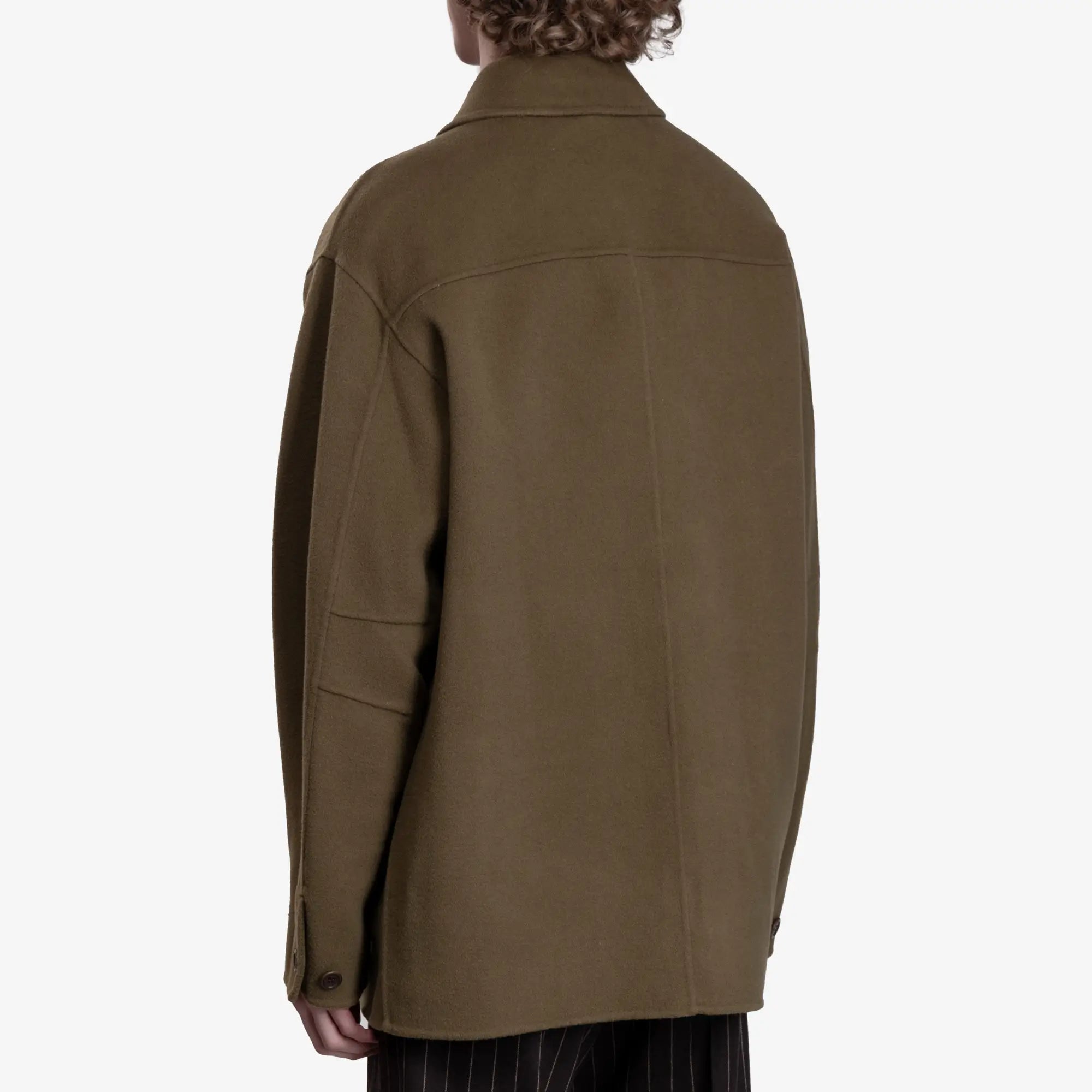 Drôle de Monsieur La Veste Caban Khaki - 4