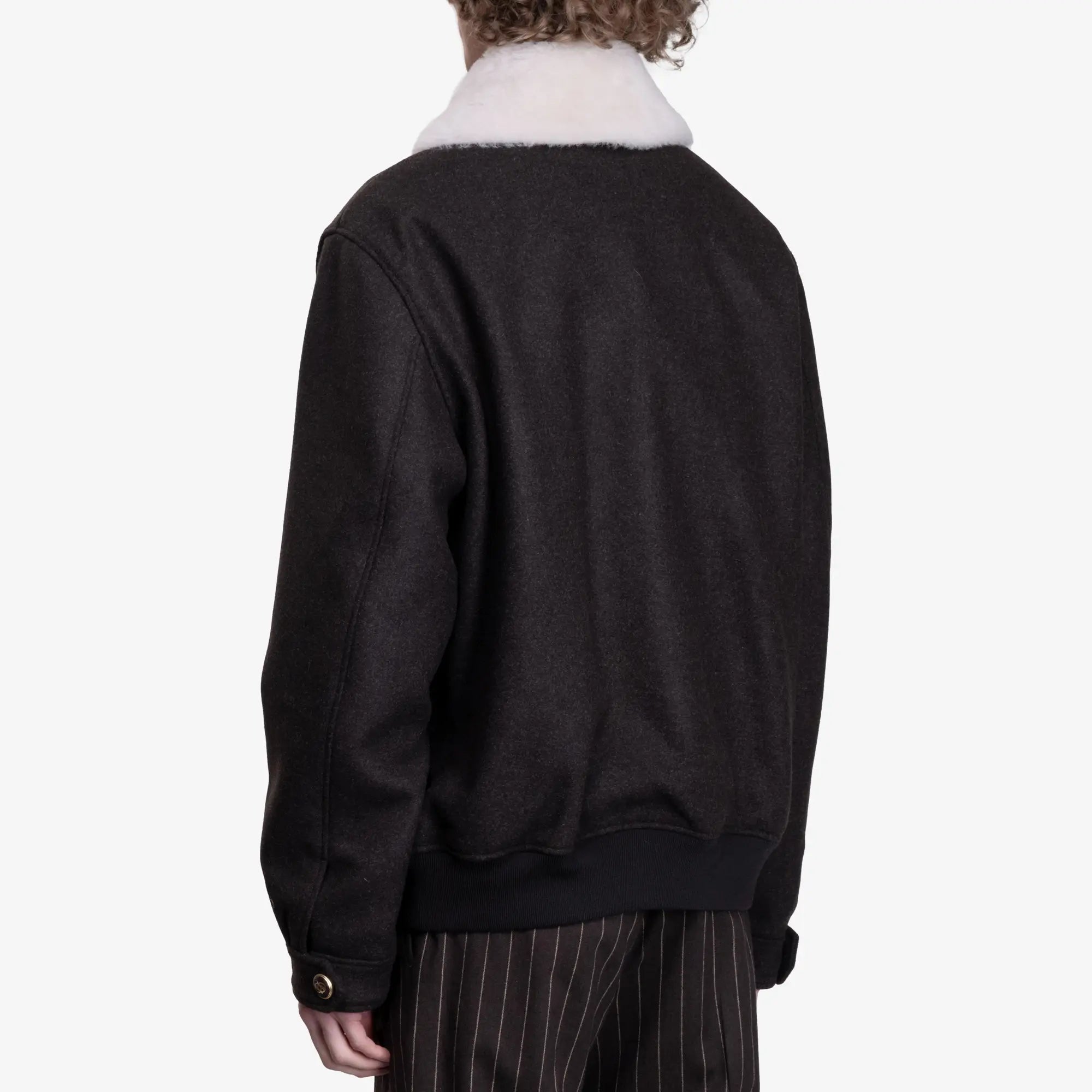 Drôle de Monsieur Le Blouson Laine Brown - 4