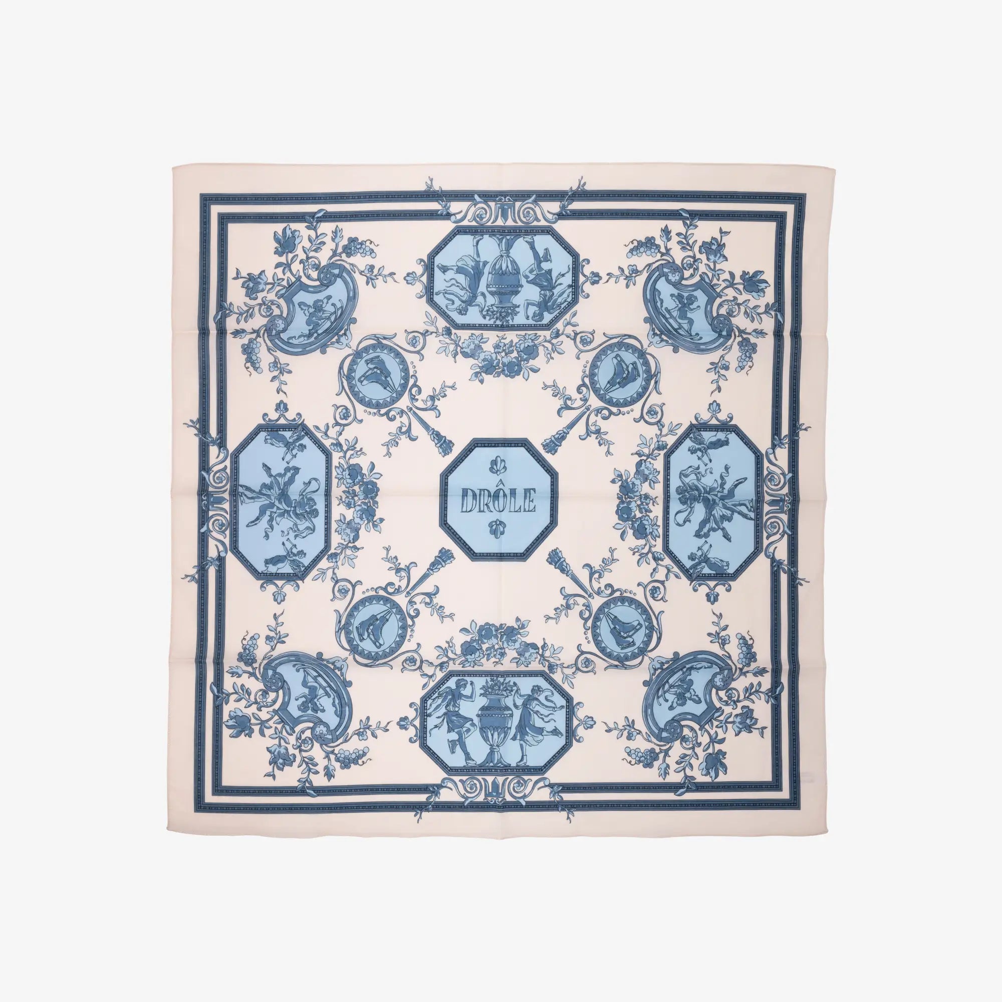 Drôle de Monsieur Le Foulard Patineur Blue - 1