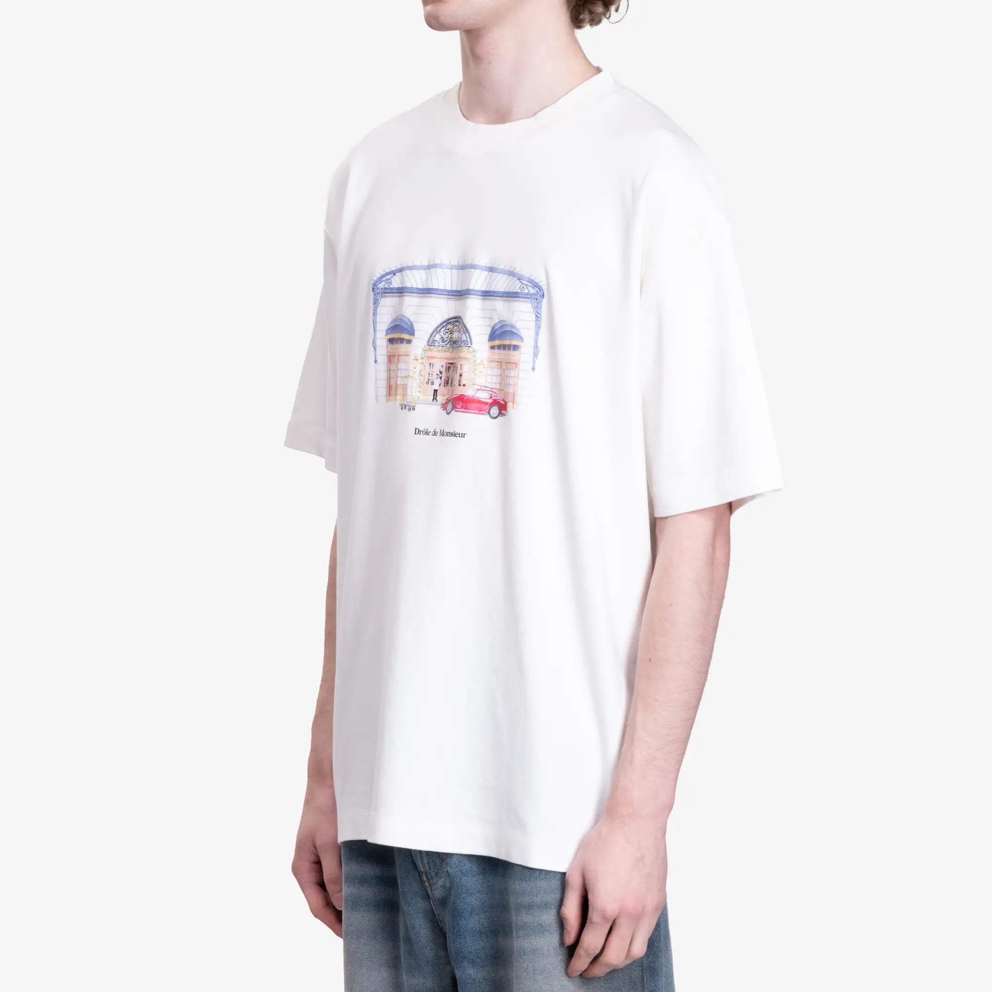 Drôle de Monsieur Le T-shirt Drole Palace Off White - 3