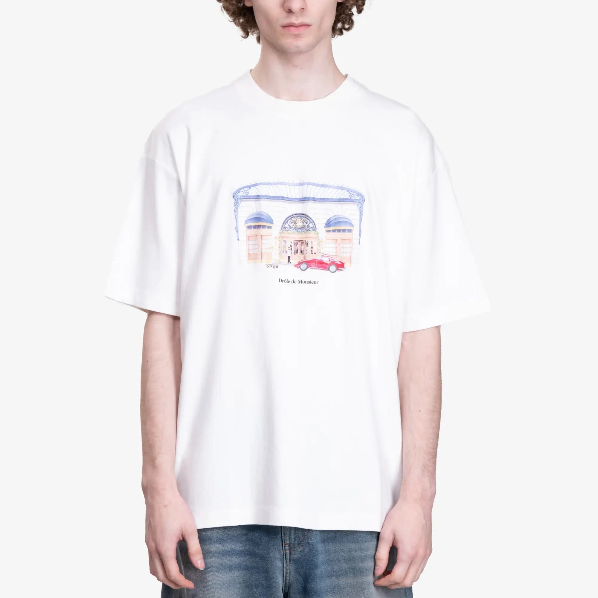Drôle de Monsieur Le T-shirt Drole Palace Off White - 1