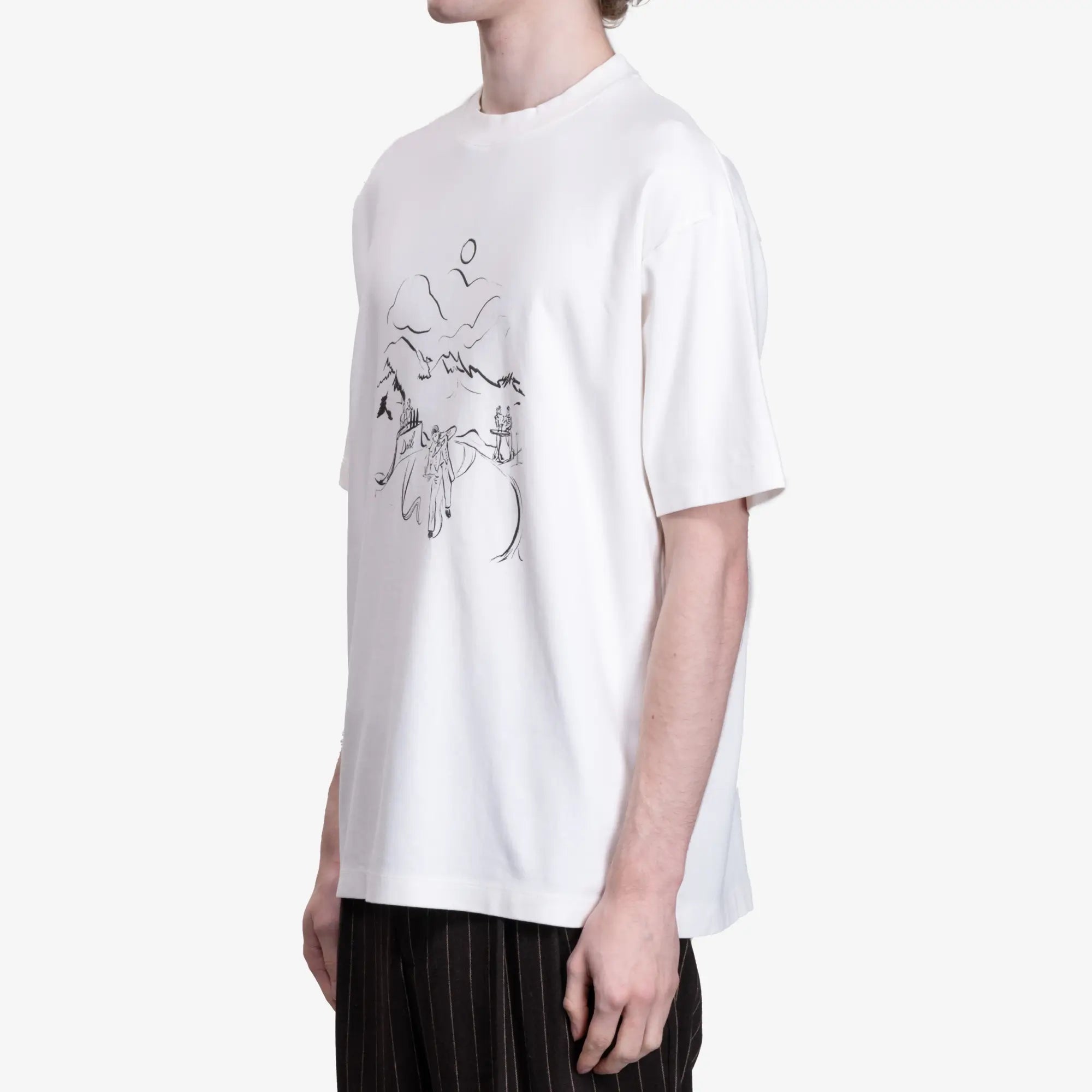 Drôle de Monsieur Le T-shirt Icebar Off White - 3