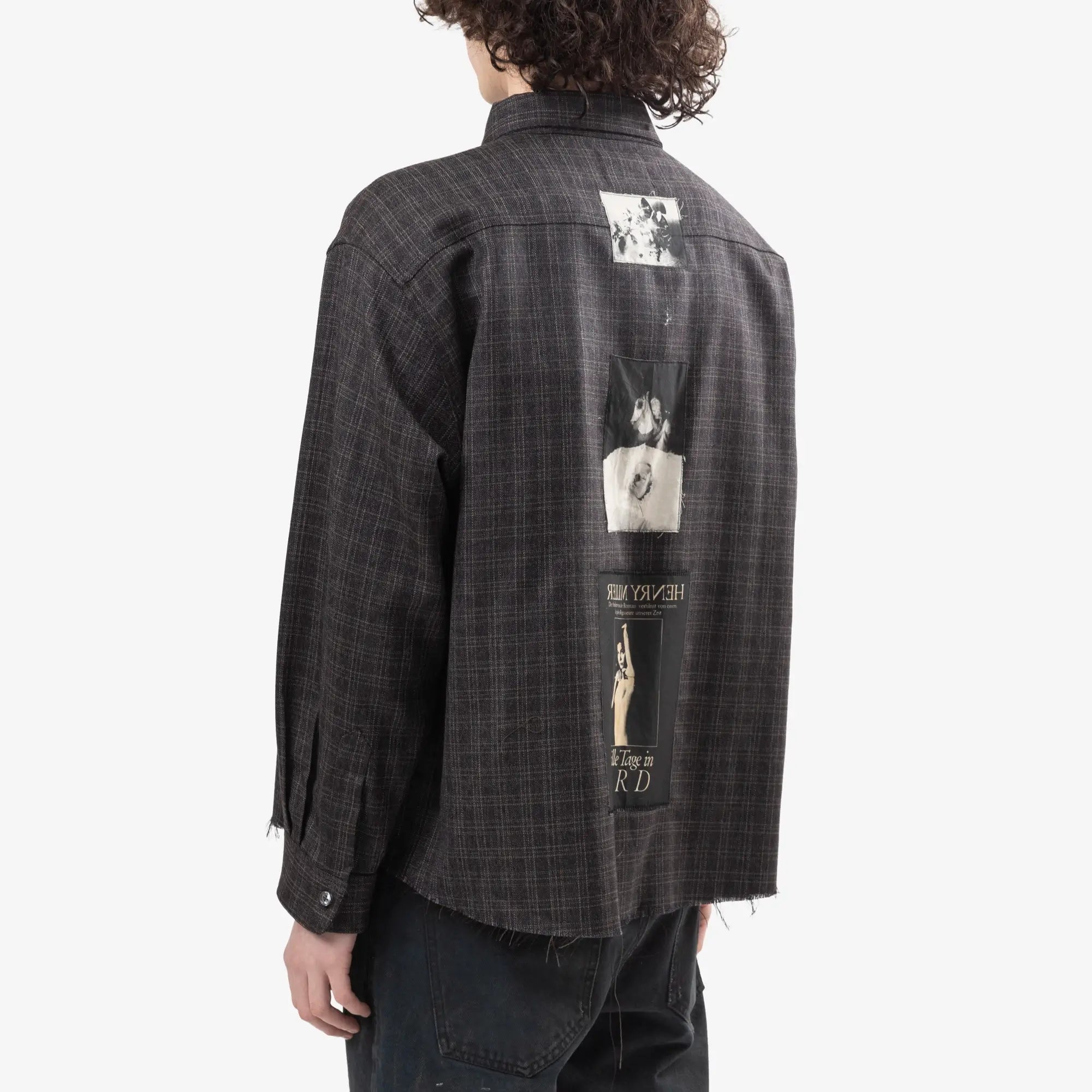 Enfants Riches Deprimes Assemblage Flannel Charcoal - 4