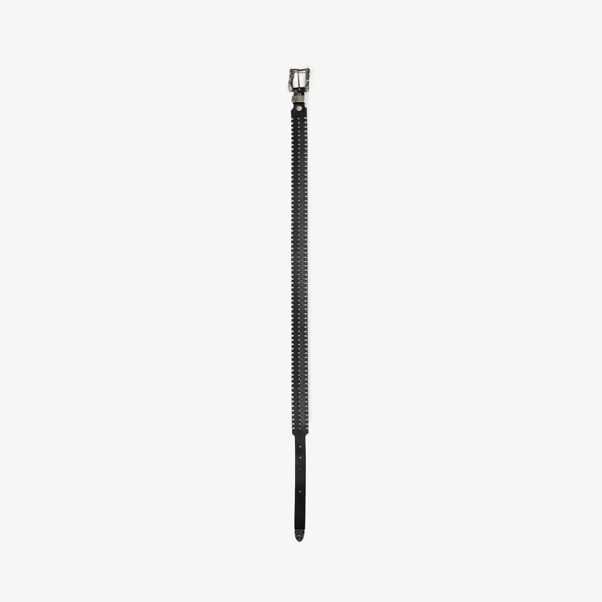 Enfants Riches Deprimes Lock Jaw Dome Stud Belt Black - 3