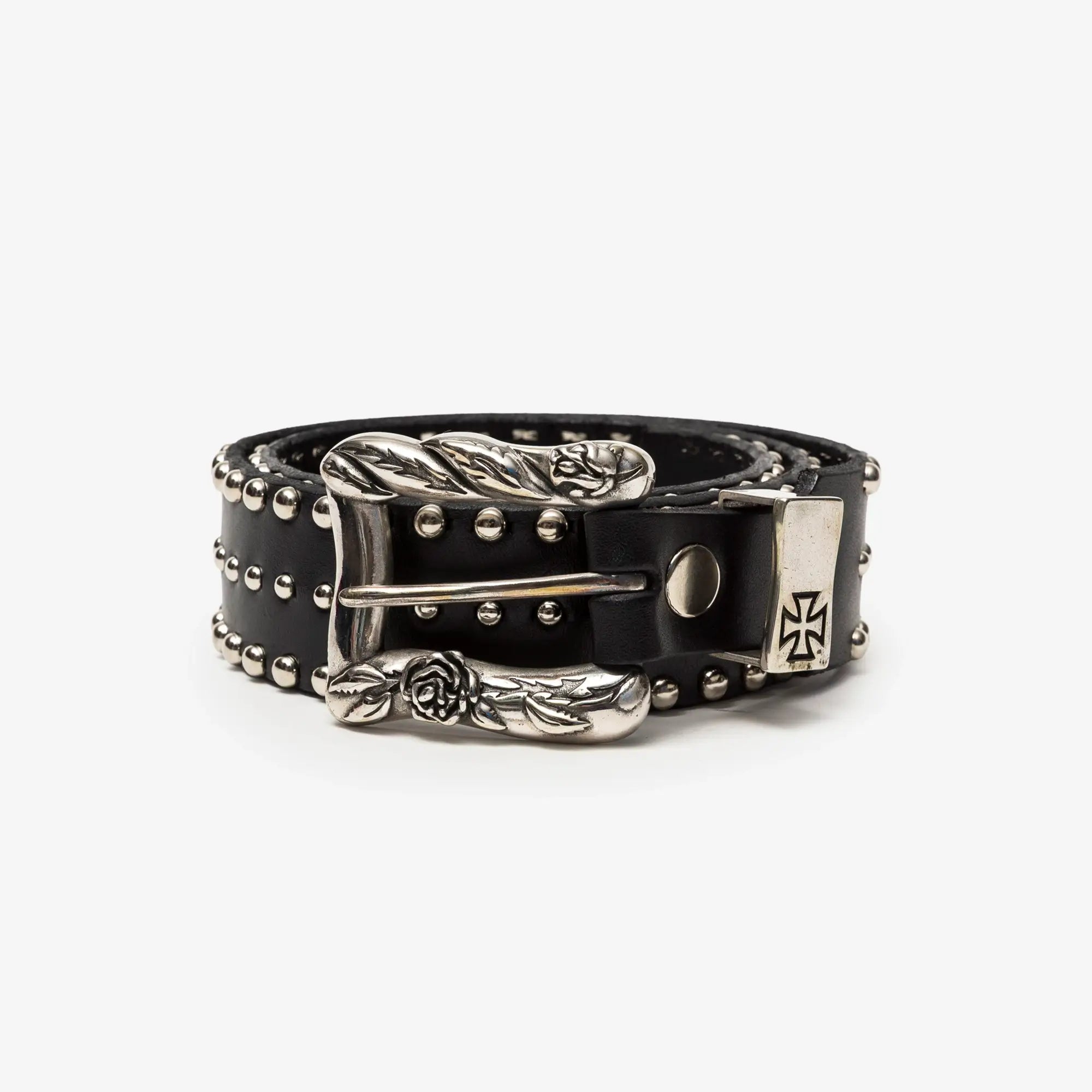 Enfants Riches Deprimes Lock Jaw Dome Stud Belt Black - 1